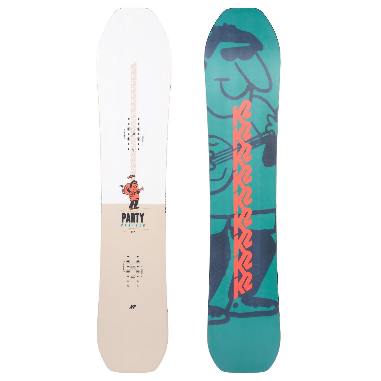 K2 snowboard  party platter 147  20-21ウィンタースポーツ