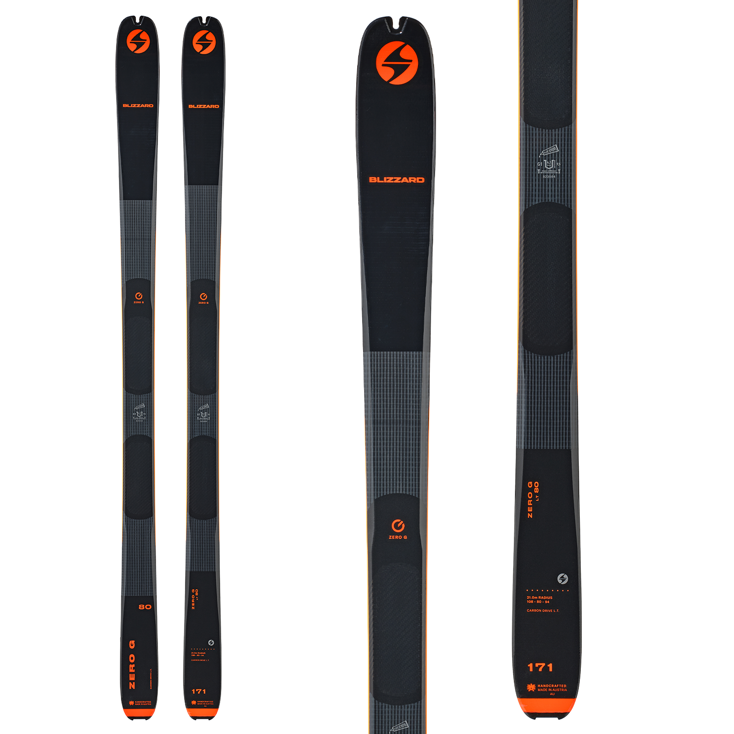 Blizzard Zero G LT 80 Skis 2025 | evo