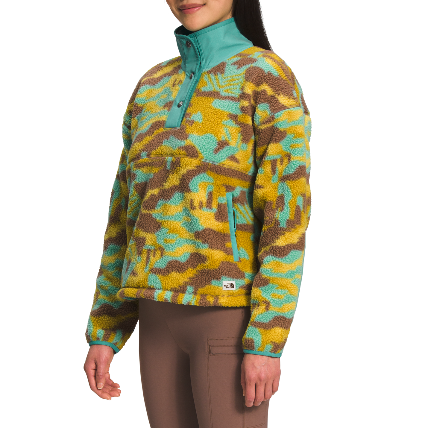 The North Face Printed Cragmont Fleece ¼ Snap Womens — Mountain Sports