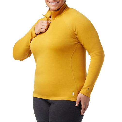 Smartwool Classic Thermal Merino (250) Base Layer 1/4 Zip - Womens, FREE  SHIPPING in Canada