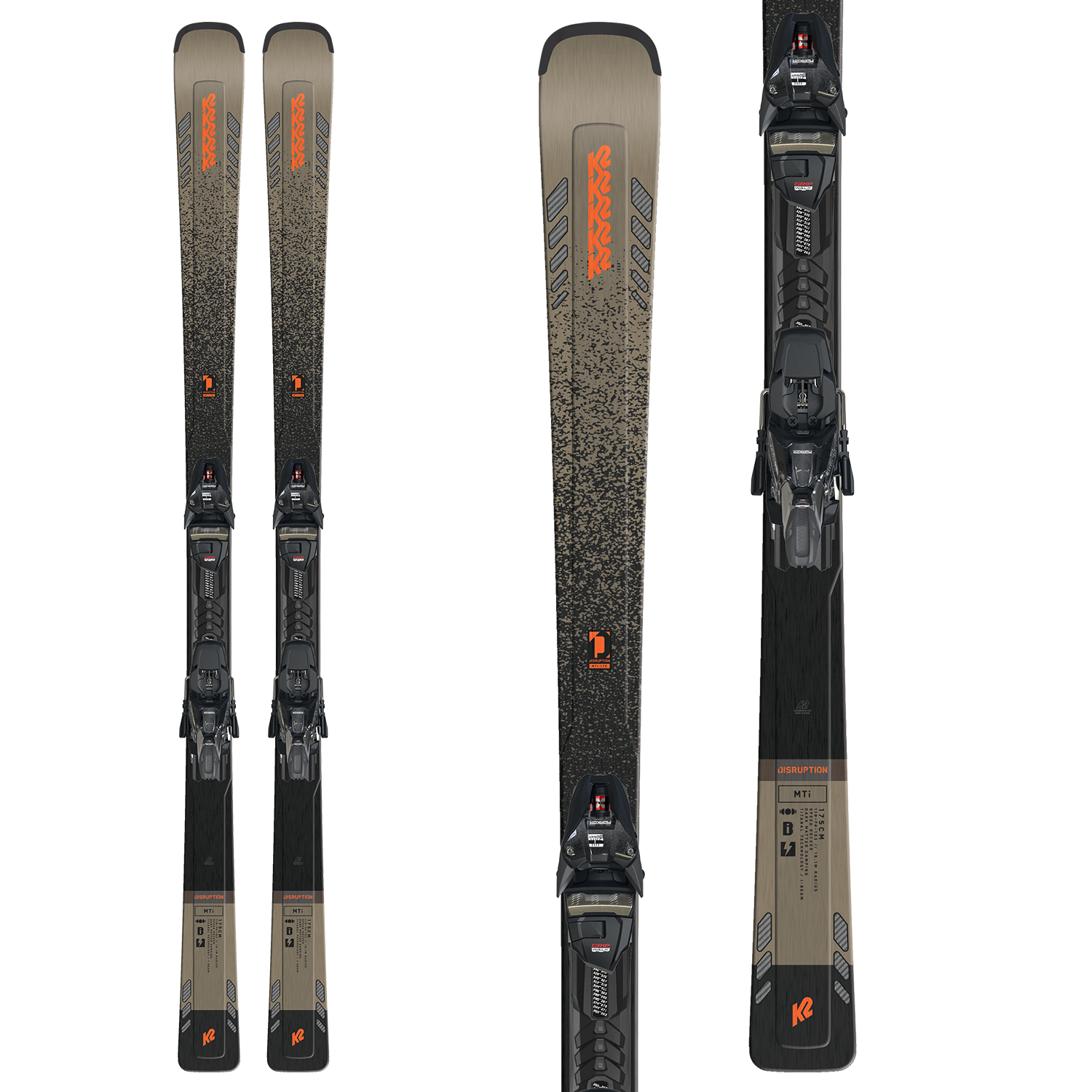 K2・ DISRUPTION Sti 160cm＋Mxc・TCx12.0 K2 Disruption STi Men's Skis 2024 | K2 Skis and K2 Snowboarding