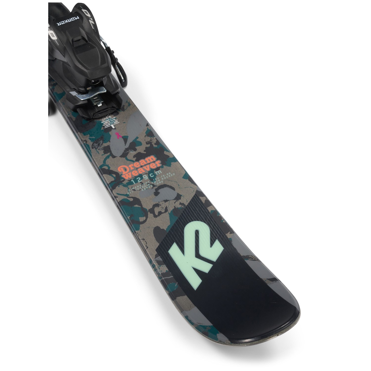 K2 Dreamweaver Skis + FDT 7.0 Bindings - Kids' 2023 | evo