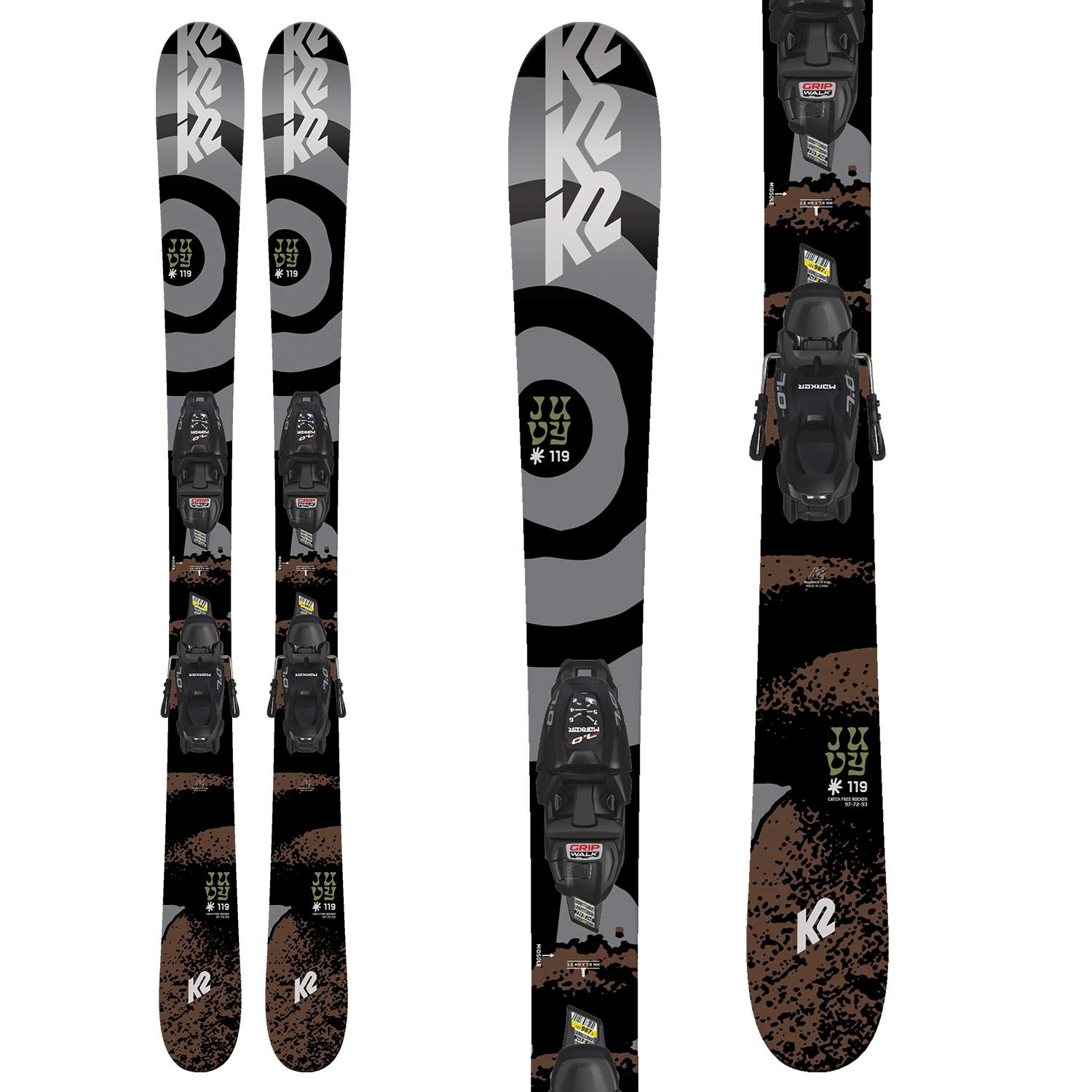k2 2023 skis Mindbender 90 C - Men's w/ Marker Griffon 13 MN Bindings Your little one hits every single side hit and jump in sight K2 Vandal Snowboard
