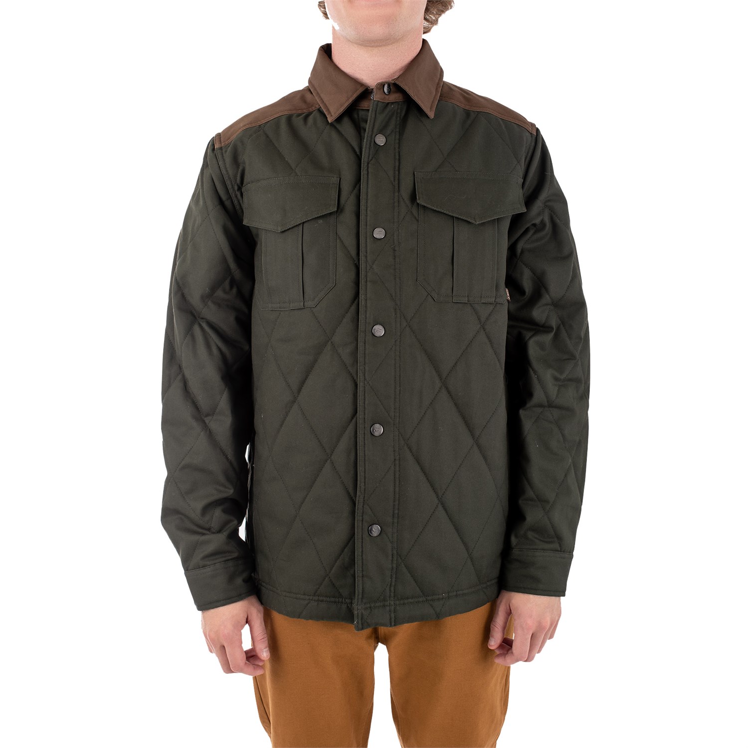 Patch Pocket Quilted Jacket