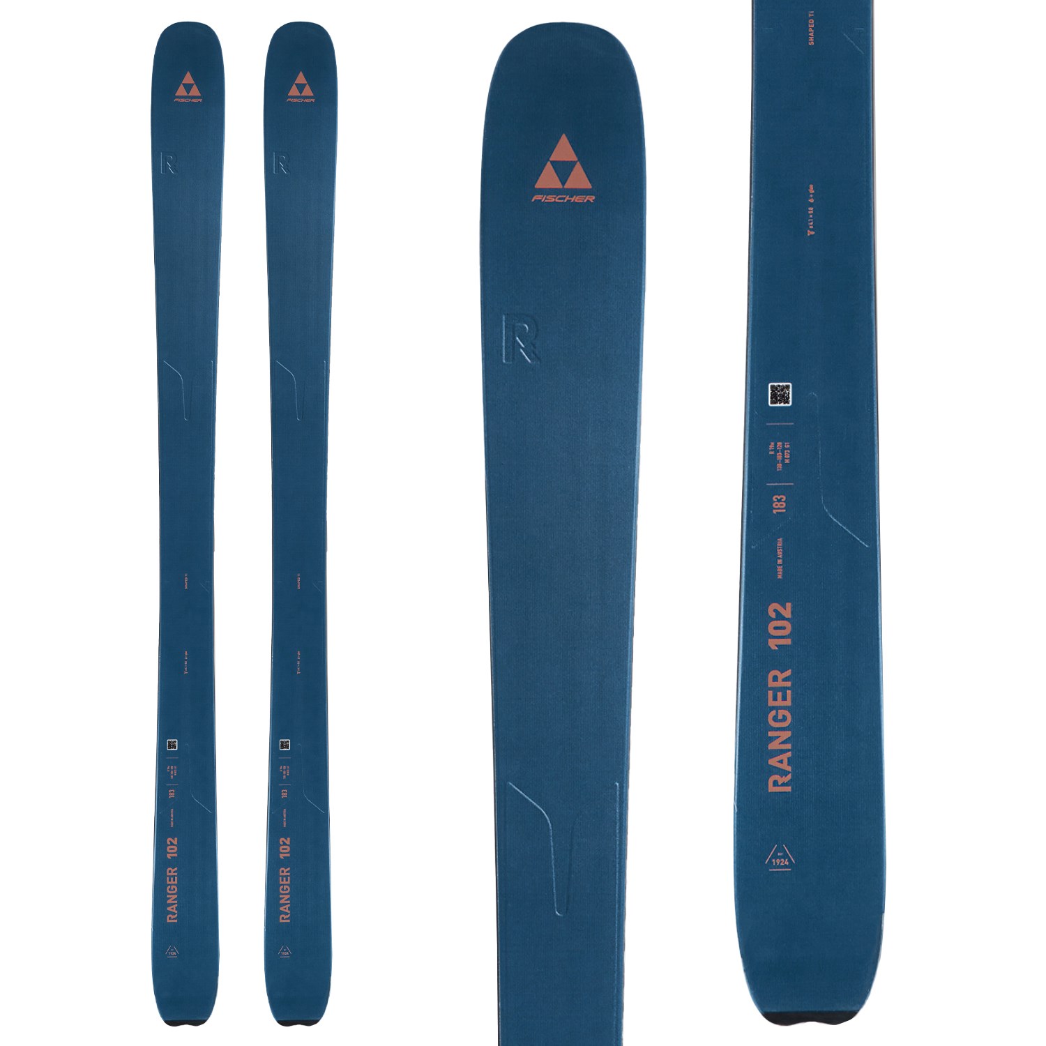 WEB限定】 2024 FISCHER フィッシャー RANGER 102 WS山スキー板