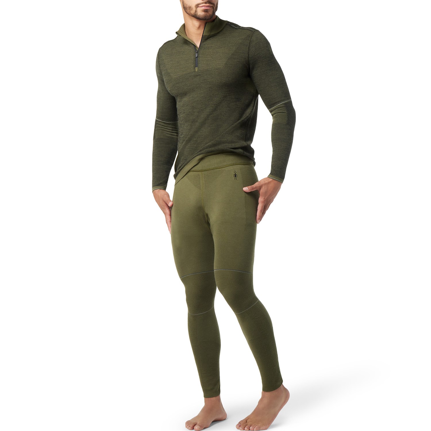 $42 32 Degrees HEAT Underwear Men's Black Thermal Base-Layer Leggings Pants  M