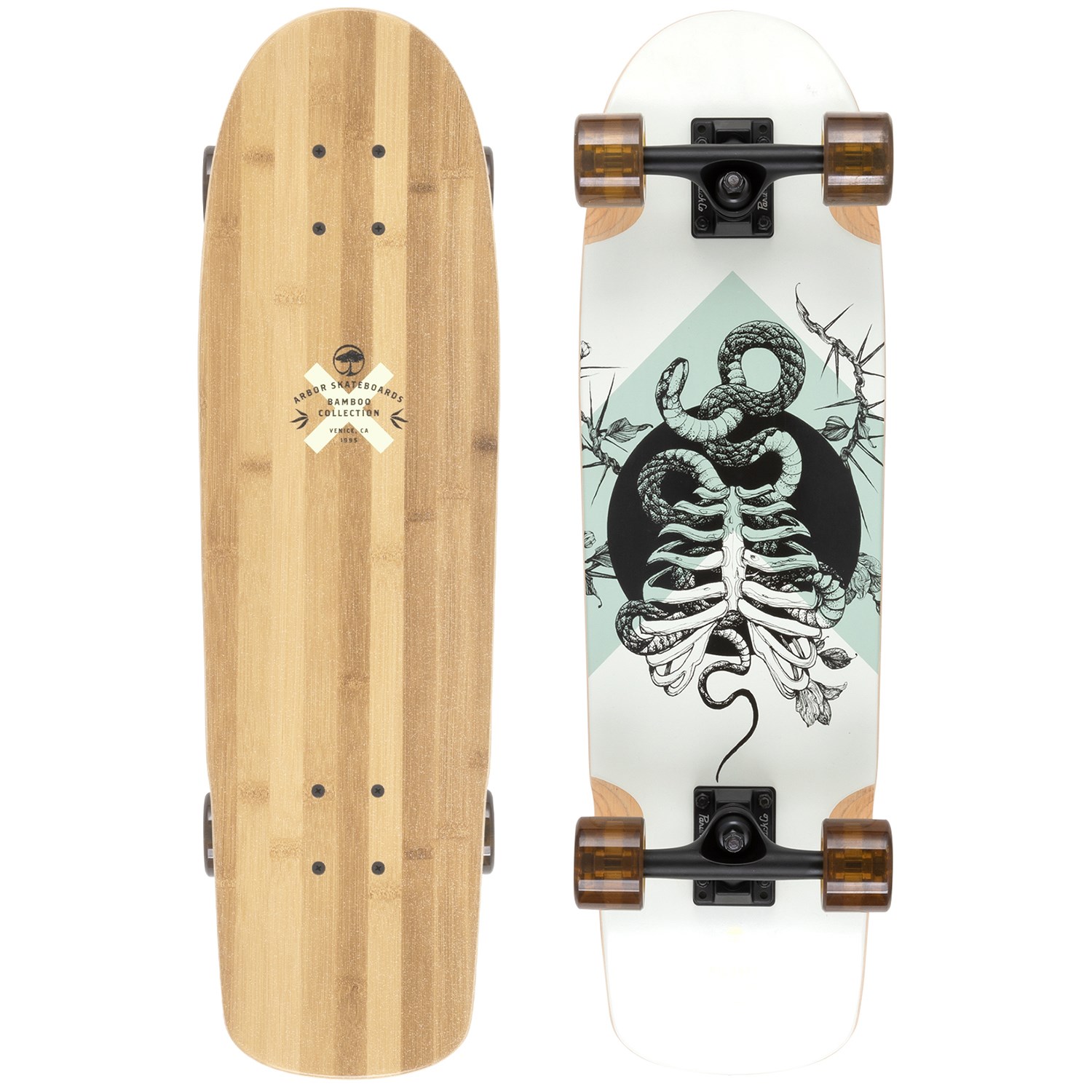 bestellen Dan publiek Arbor Pilsner Bamboo Cruiser Skateboard Complete | evo
