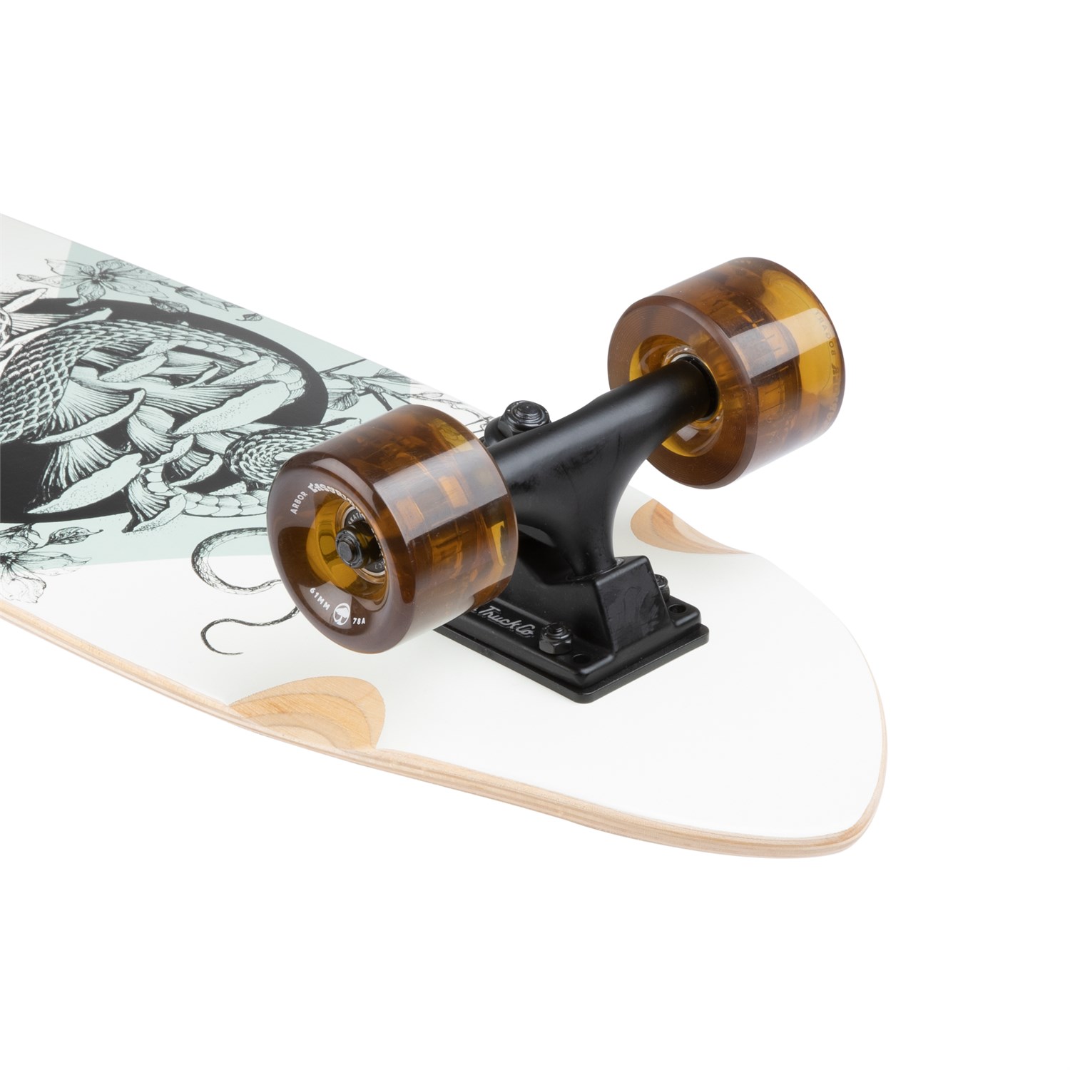 Arbor Collective Ruote Longboard Skateboard Easyrider Mosh 65mm - Foto 8