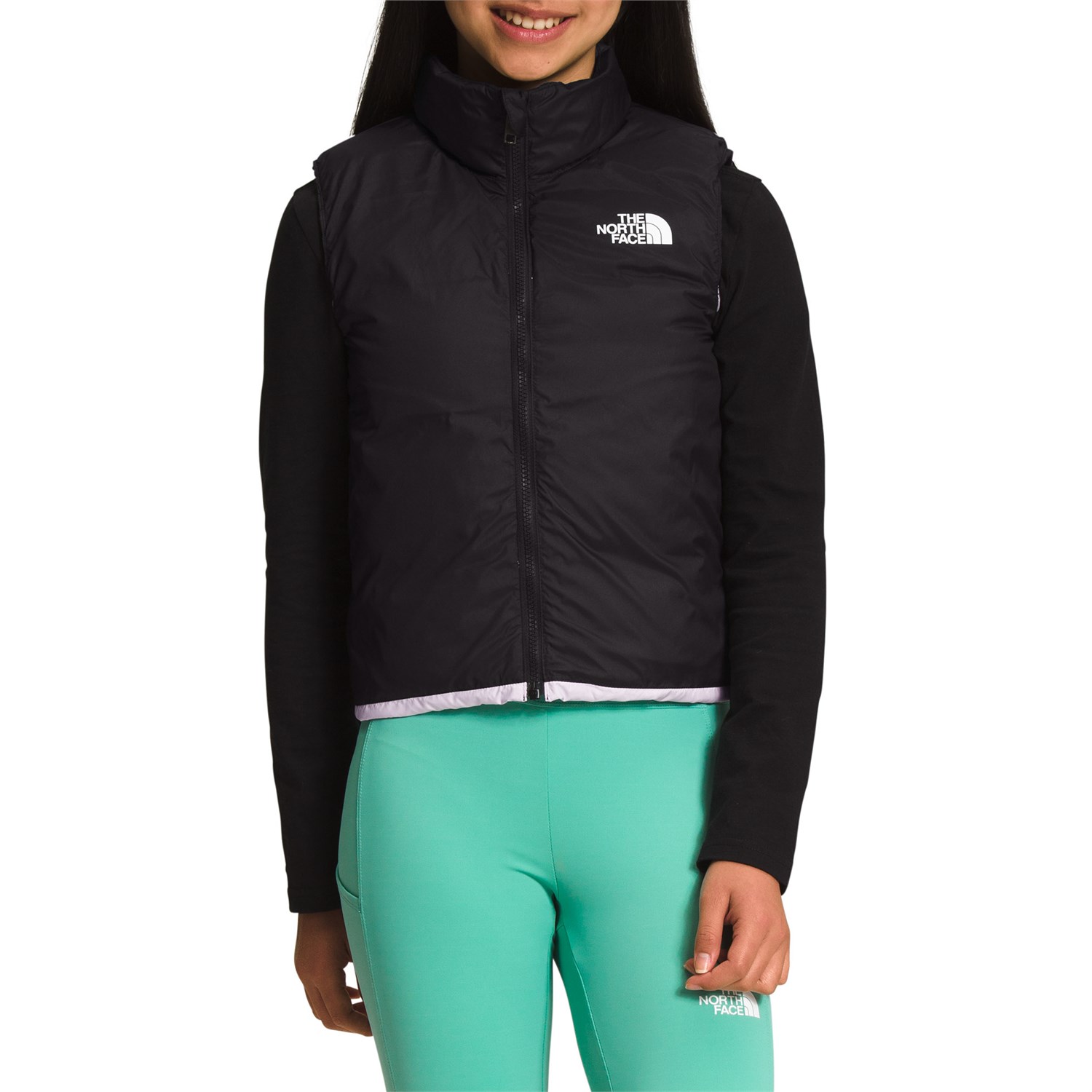 The North Face Reversible North Down Hooded Vest - Big Girls' | evo