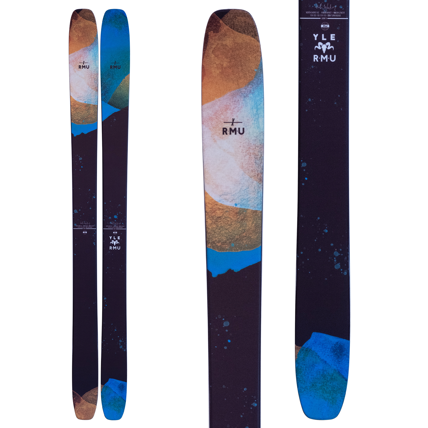 RMU North Shore YLE Pro 110 Skis 2023 | evo