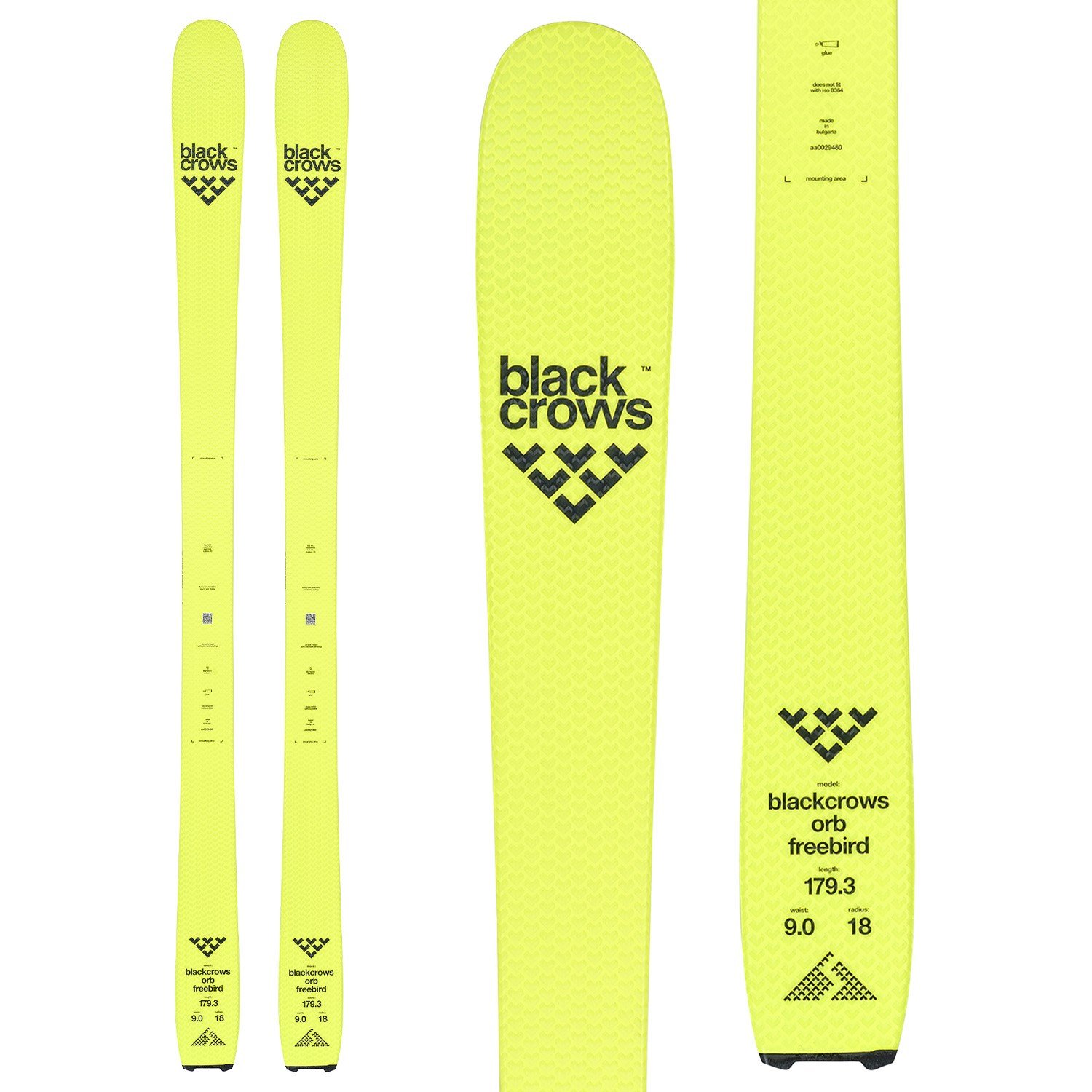 スキー Black Crows Orb 21/22 Black Crows Orb Skis - Premium Freeride Performance