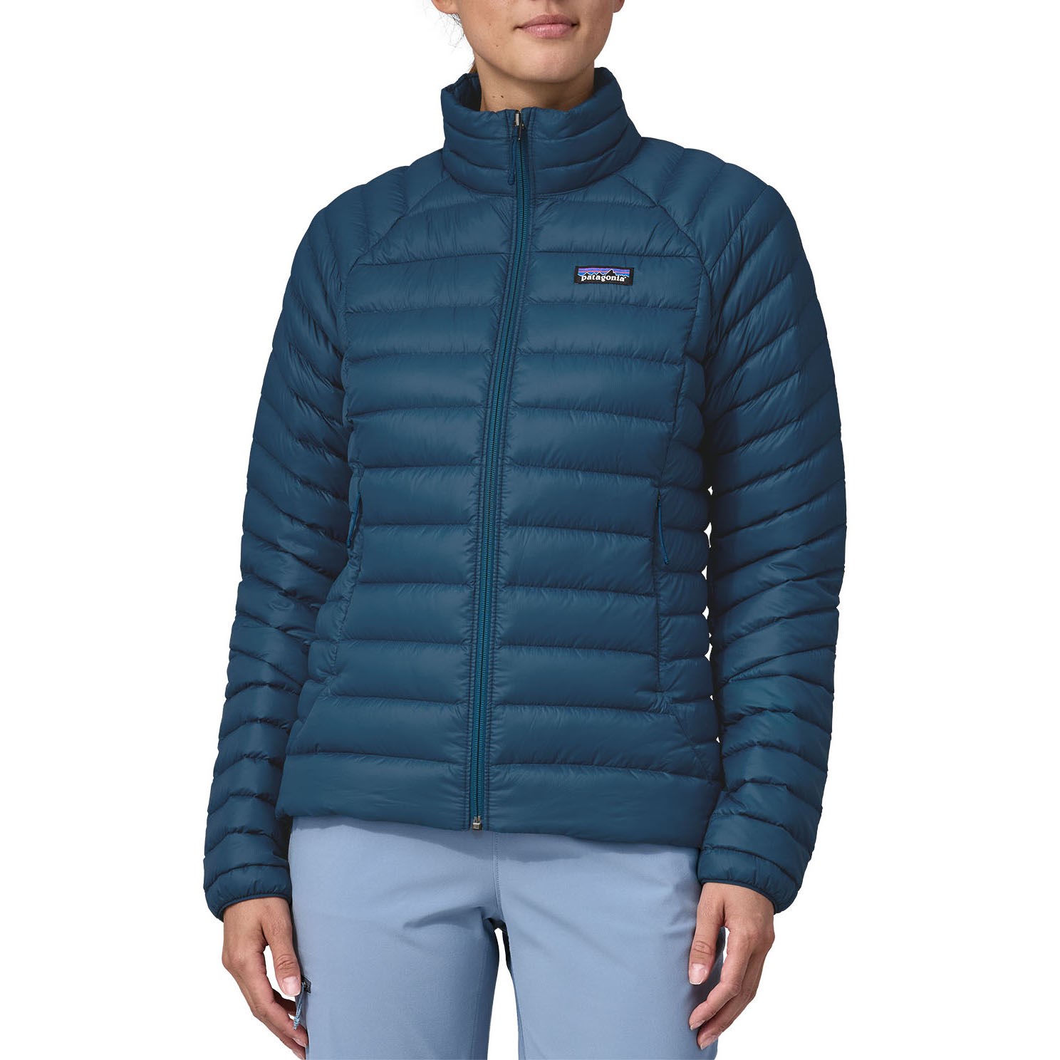 Patagonia Women Down Sweater Jacket - Classic Navy, Small 