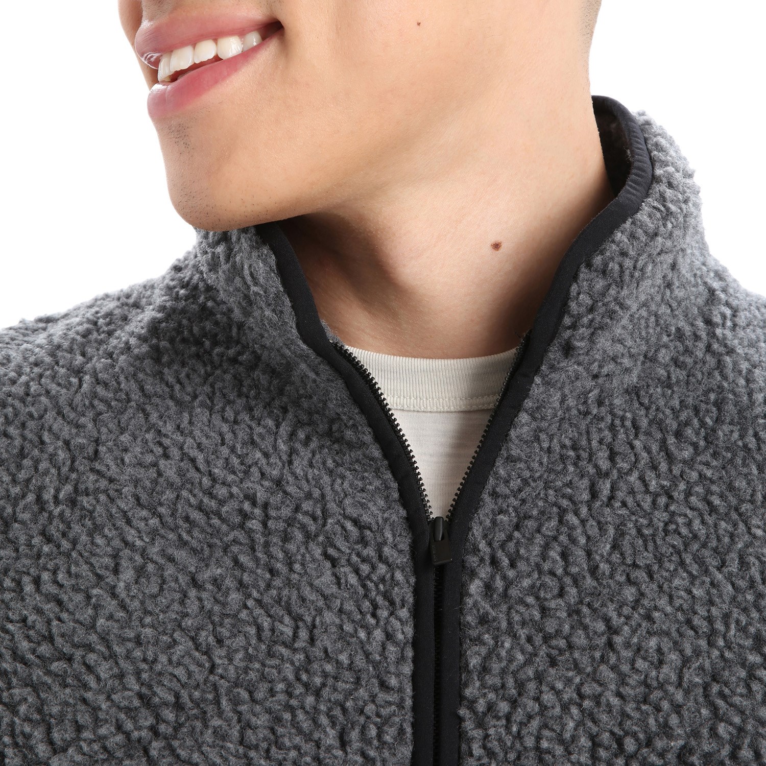 RealFleece™ Merino High Pile Long Sleeve Half Zip Jacket