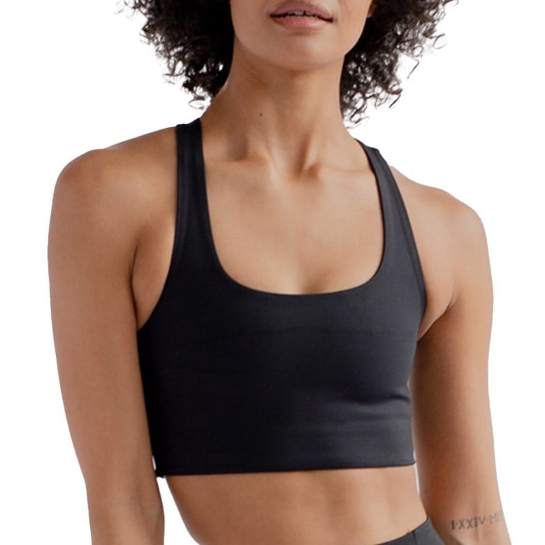 GIRLFRIEND COLLECTIVE Paloma ribbed recycled stretch sports bra