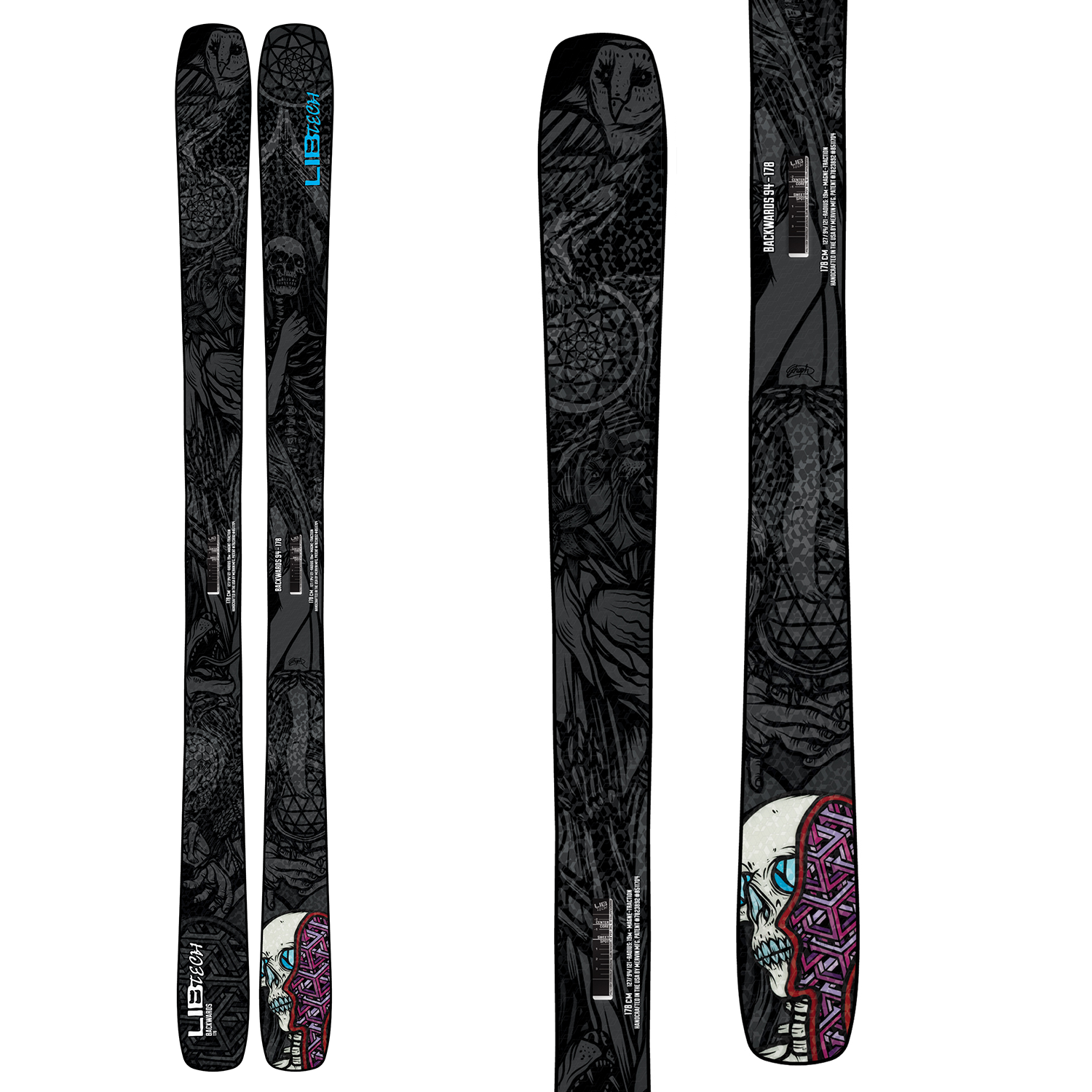Lib Tech Backwards Blem Skis 2022 | evo