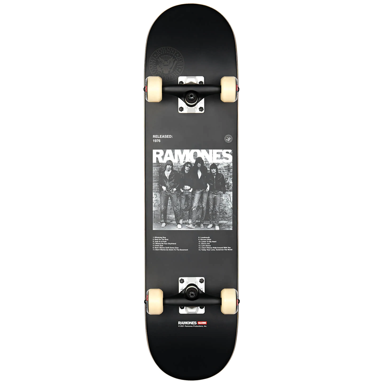 Globe G2 Ramones 7.75 Skateboard Complete | evo