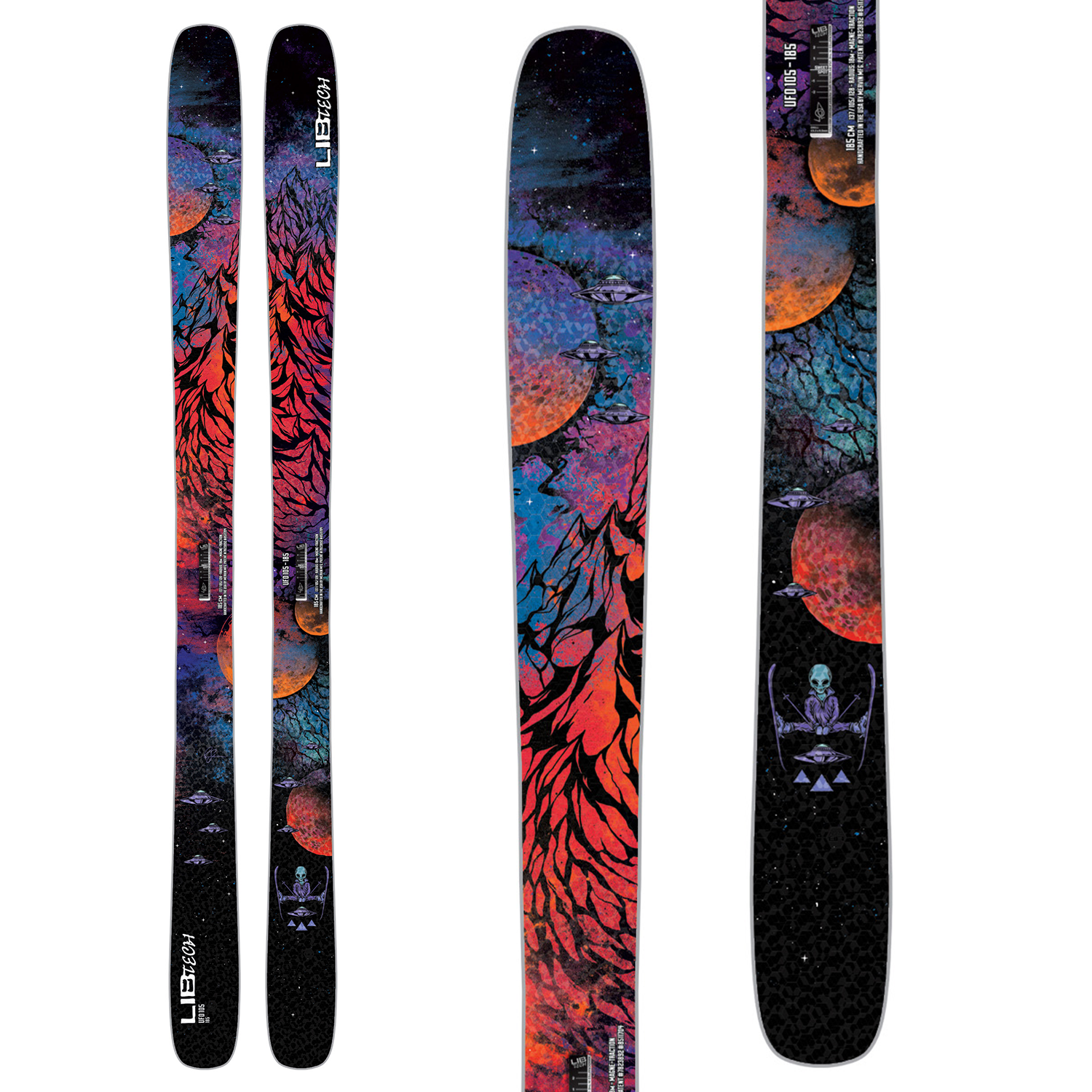 Lib Tech UFO 105 Skis 2023 | evo