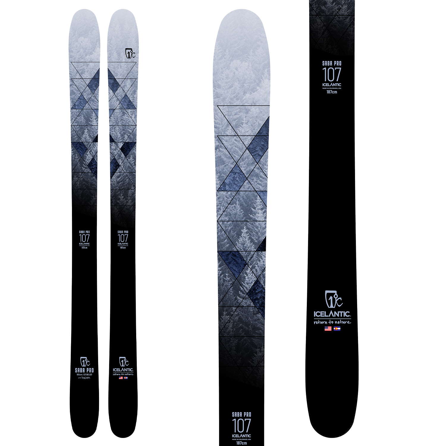 Icelantic Saba Pro 107 Skis 2023 | evo Canada