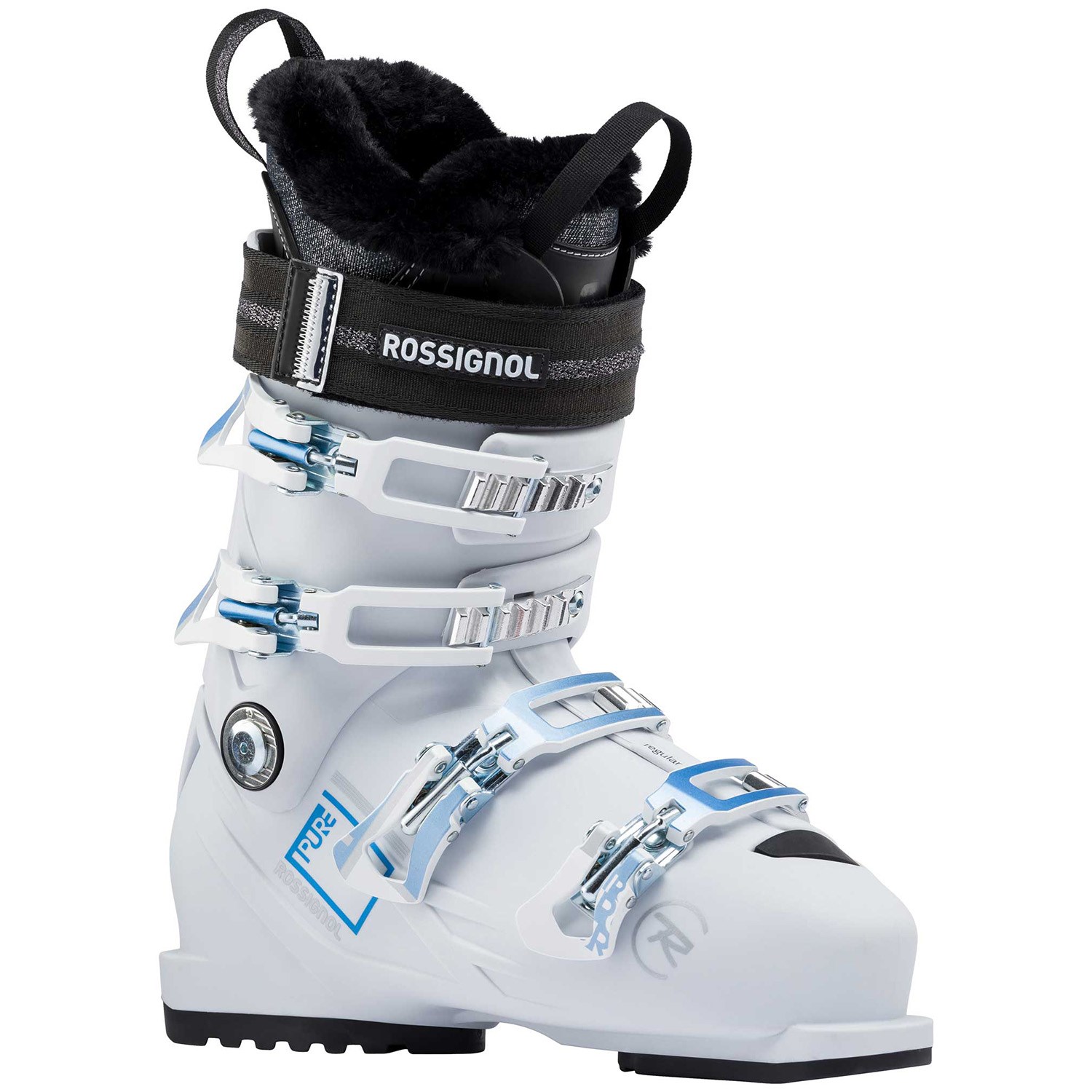 Rossignol Pure 80 Womens Ski Boots Metal Ice Grey 10.5 (27.5) 並行輸入品 