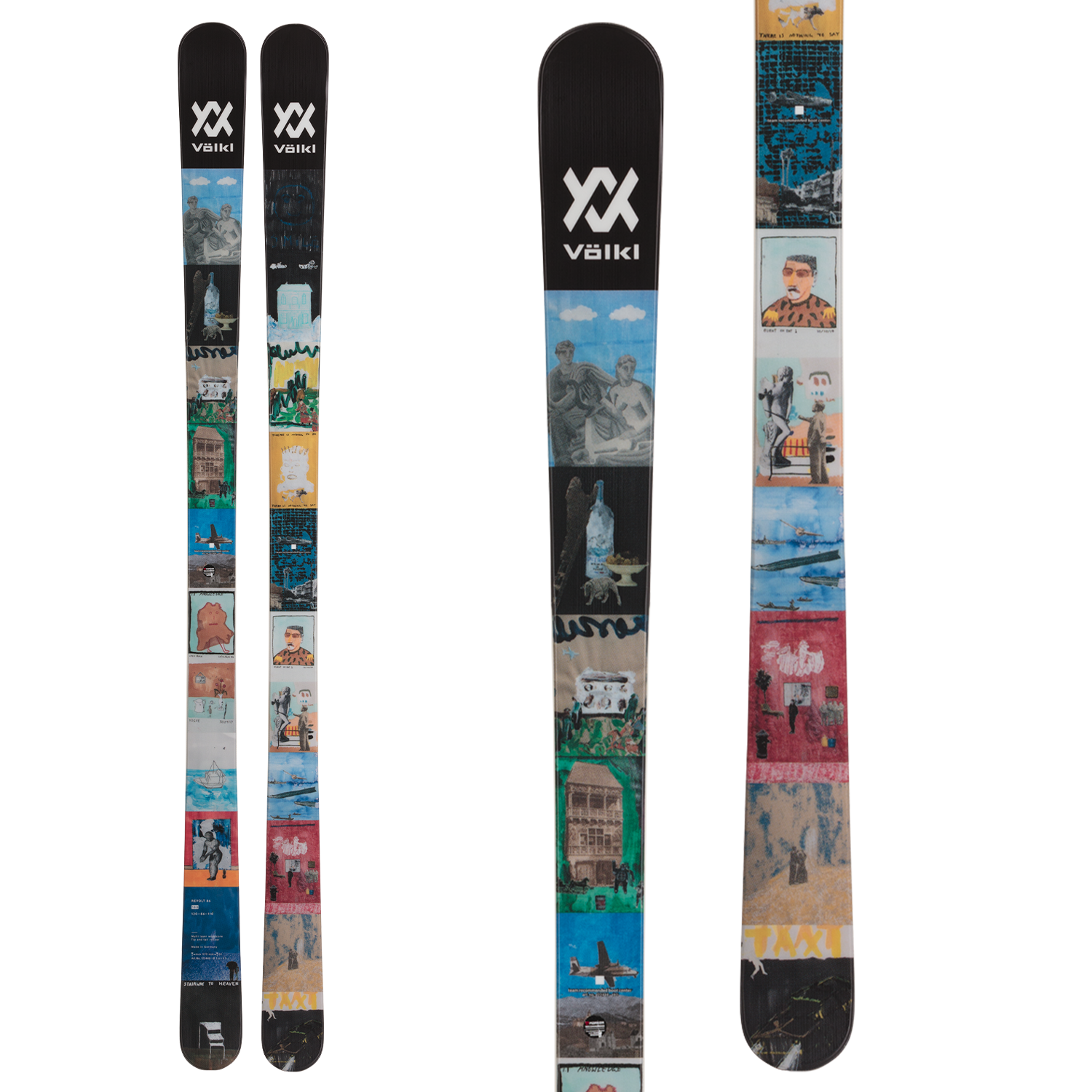 Völkl Revolt 86 Picture Skis 2023 | evo