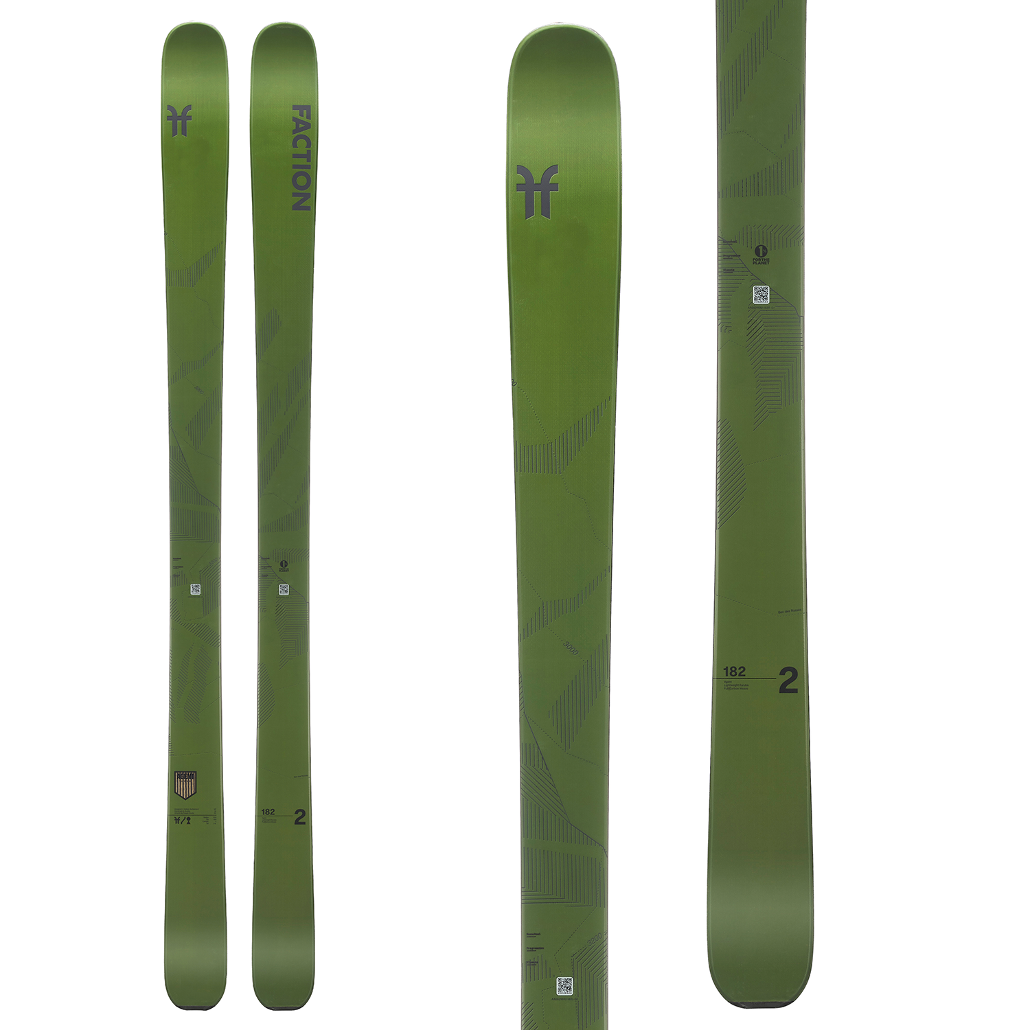 Faction Agent 2 Skis 2024 | evo Canada