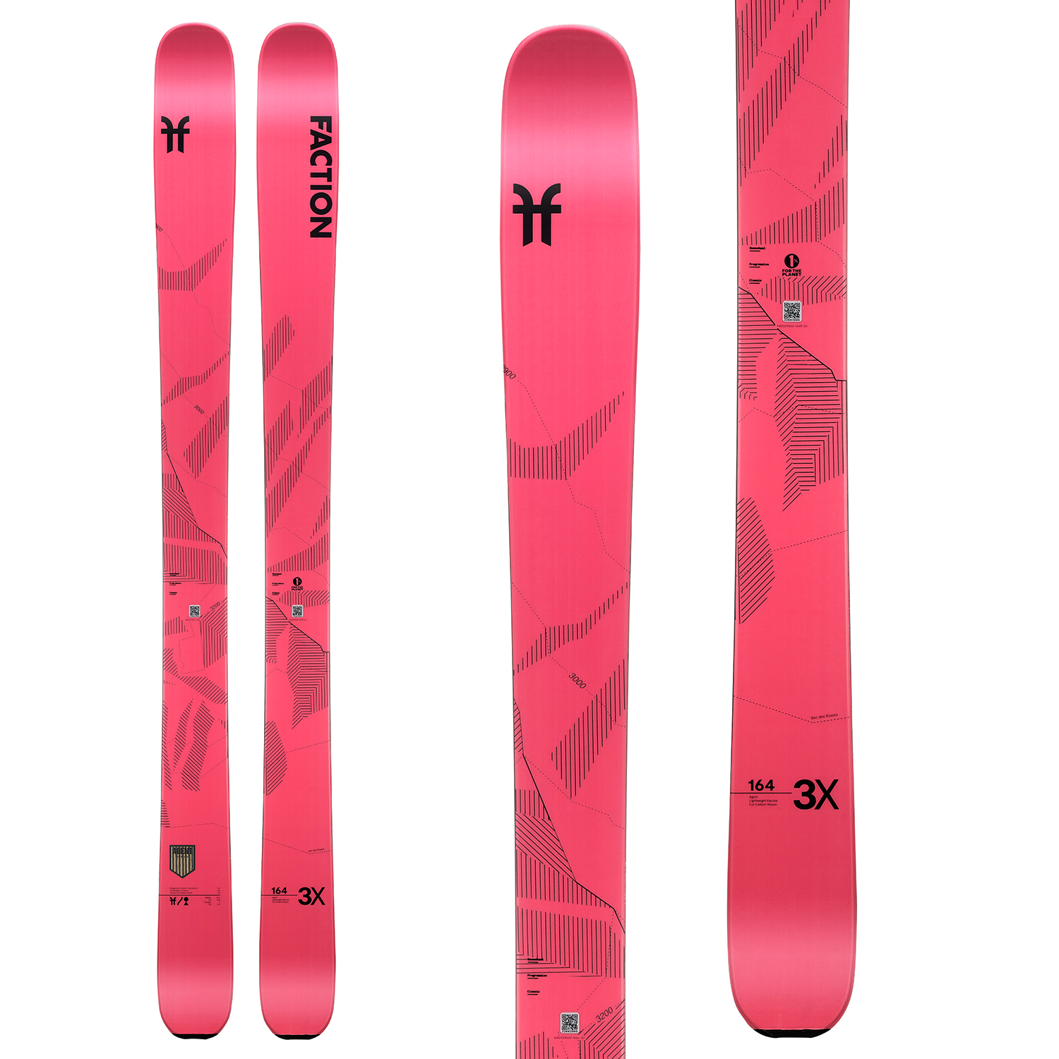 Faction Agent 3.0 X Alpine Touring Ski – Cripple Creek