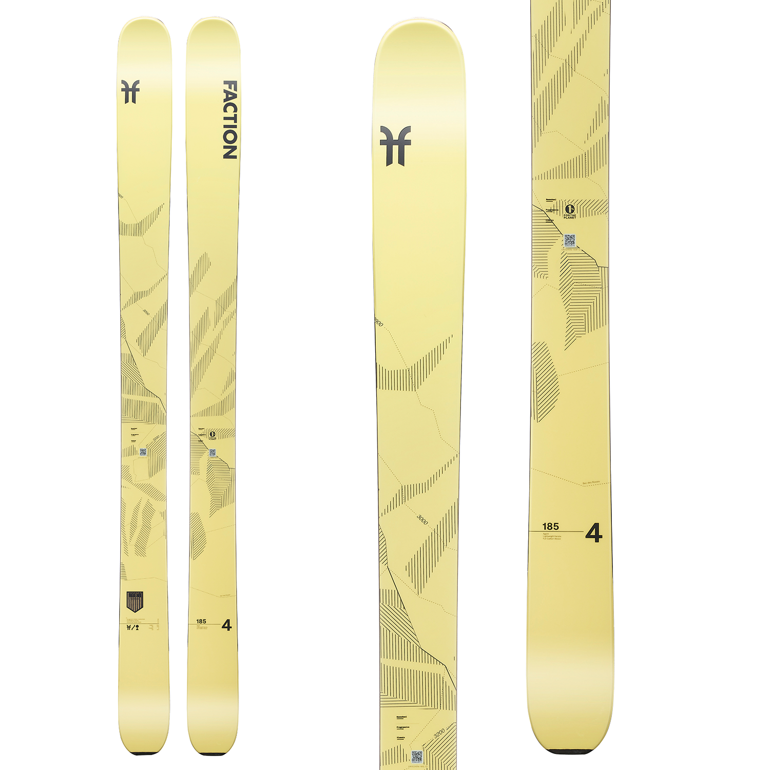 Faction Agent 4 Skis 2025 | evo