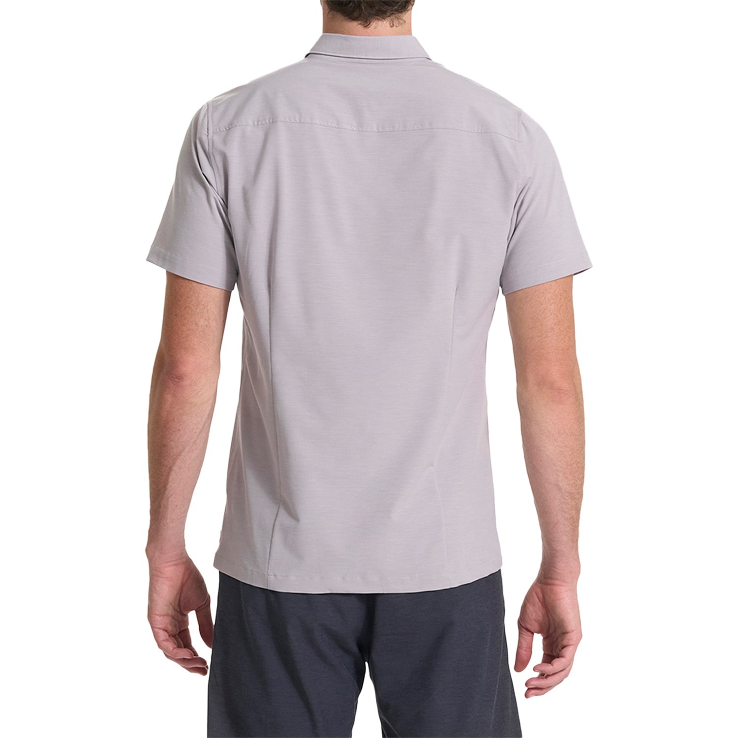 Short-Sleeve Bridge Button Down, Men's Wheat Shirt