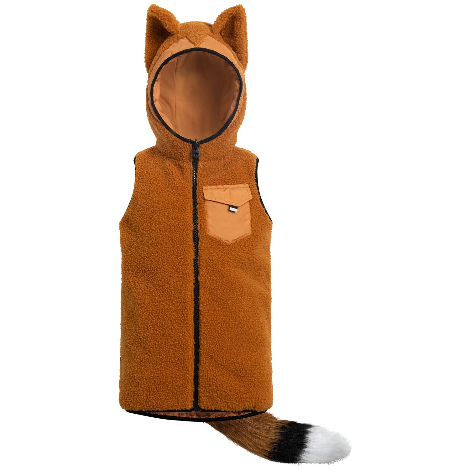 FOXDO Kids\' evo | funwear Vest WeeDo Fox Fleece -
