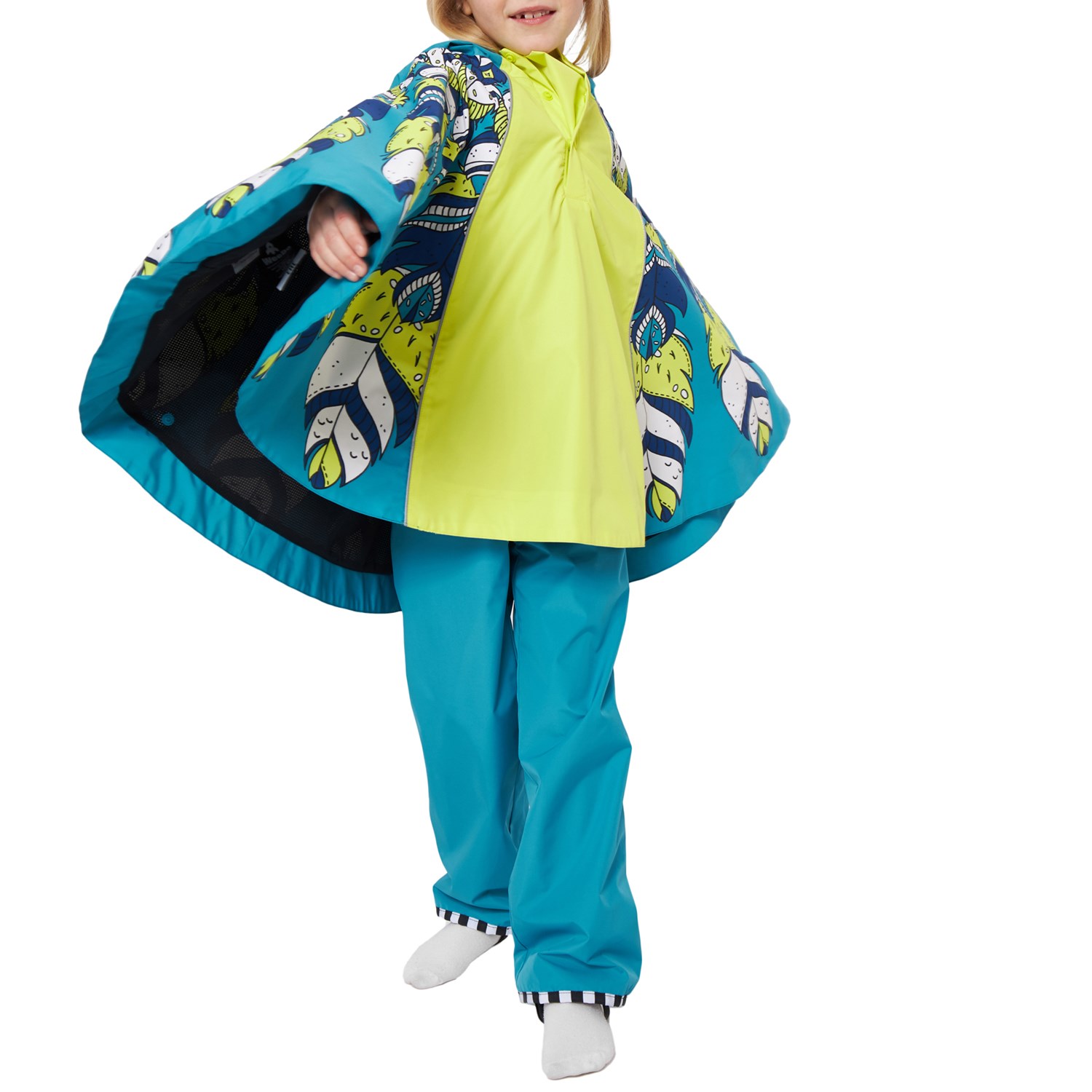 WeeDo funwear BIRDY Petrol Rain Pants - Kids