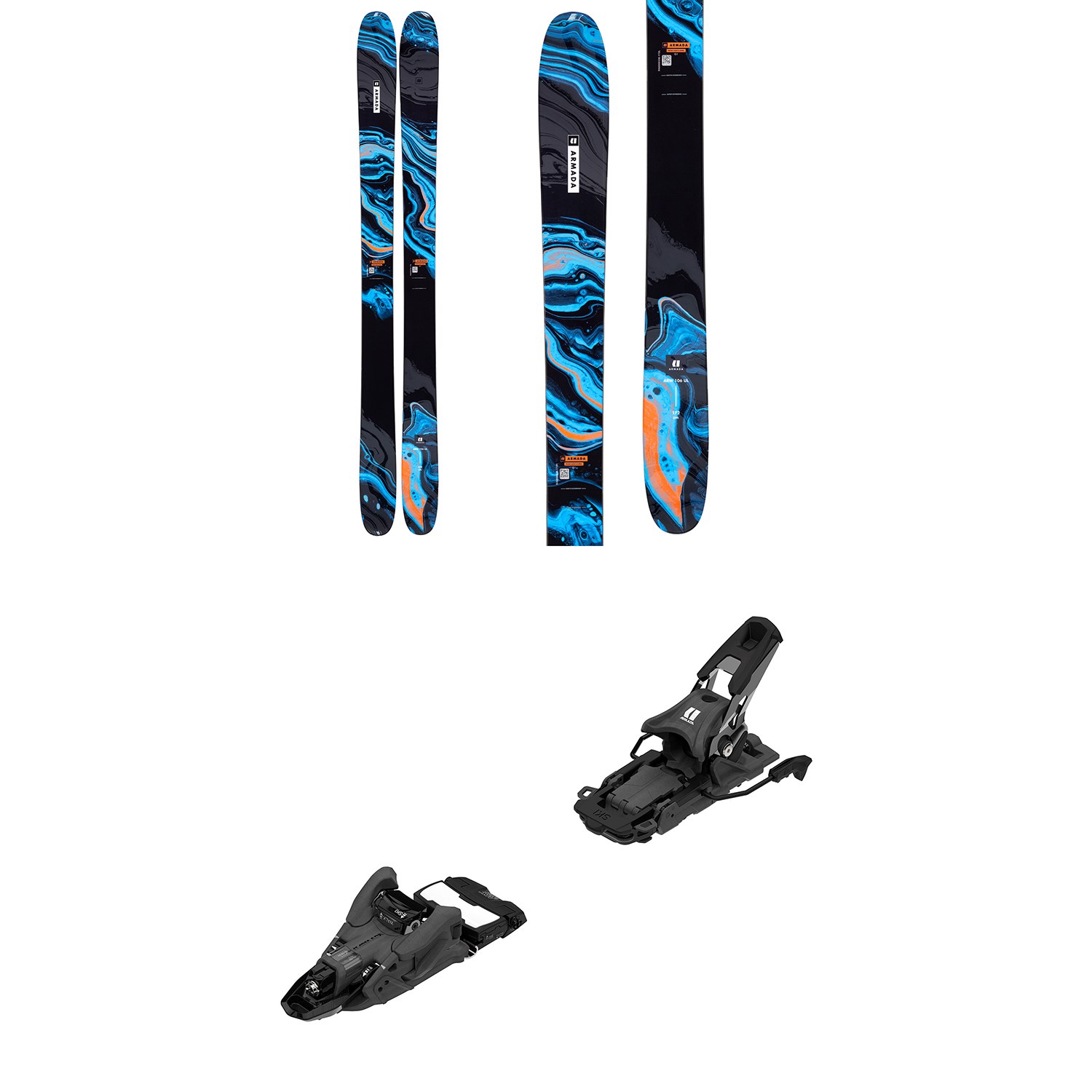 Armada ARW 106 UL Skis Armada Shift MNC 10 Alpine Touring Ski