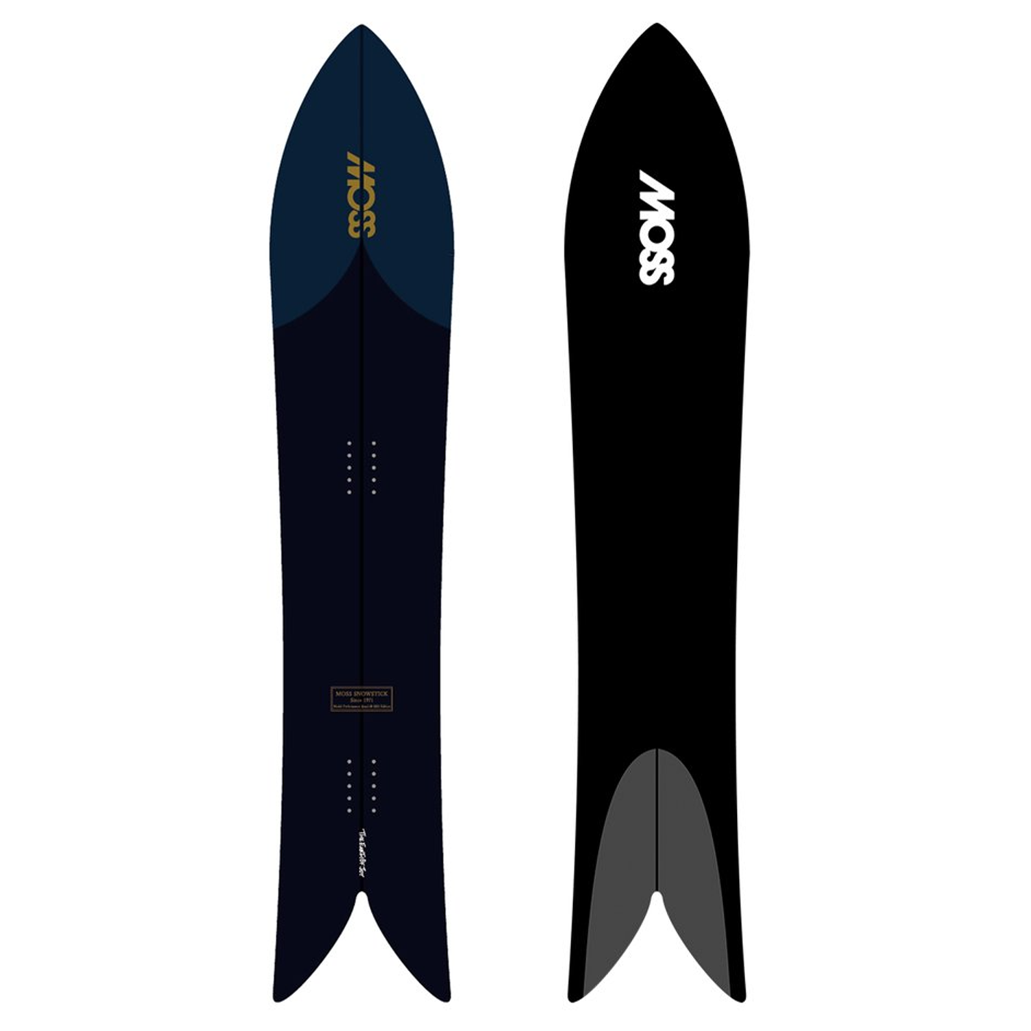 MOSS SNOWBOARDS ACCEL8294 StoneFinish-