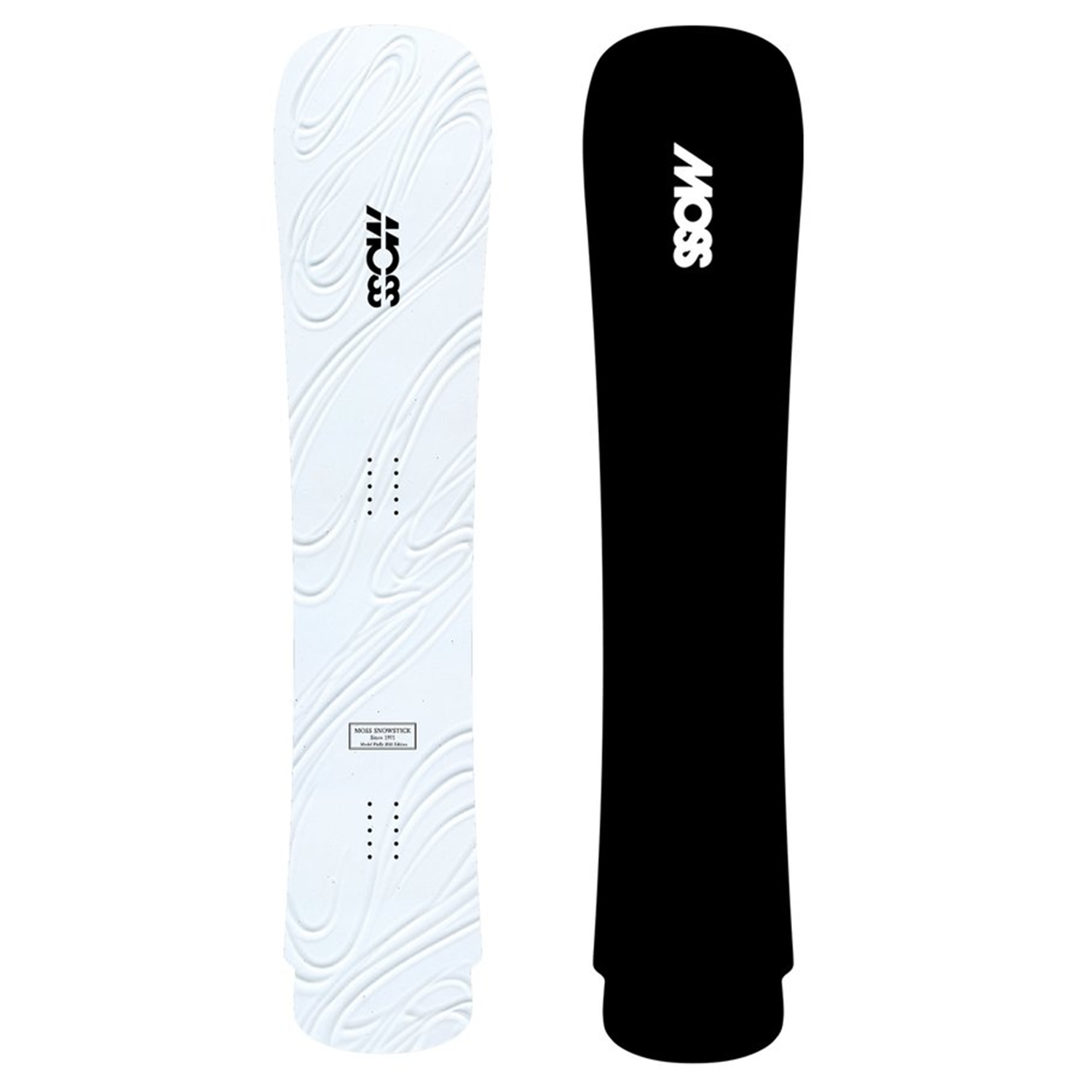 MOSS SNOWSTICK WING PIN 54 154 専用ソールカバー付 - スノーボード