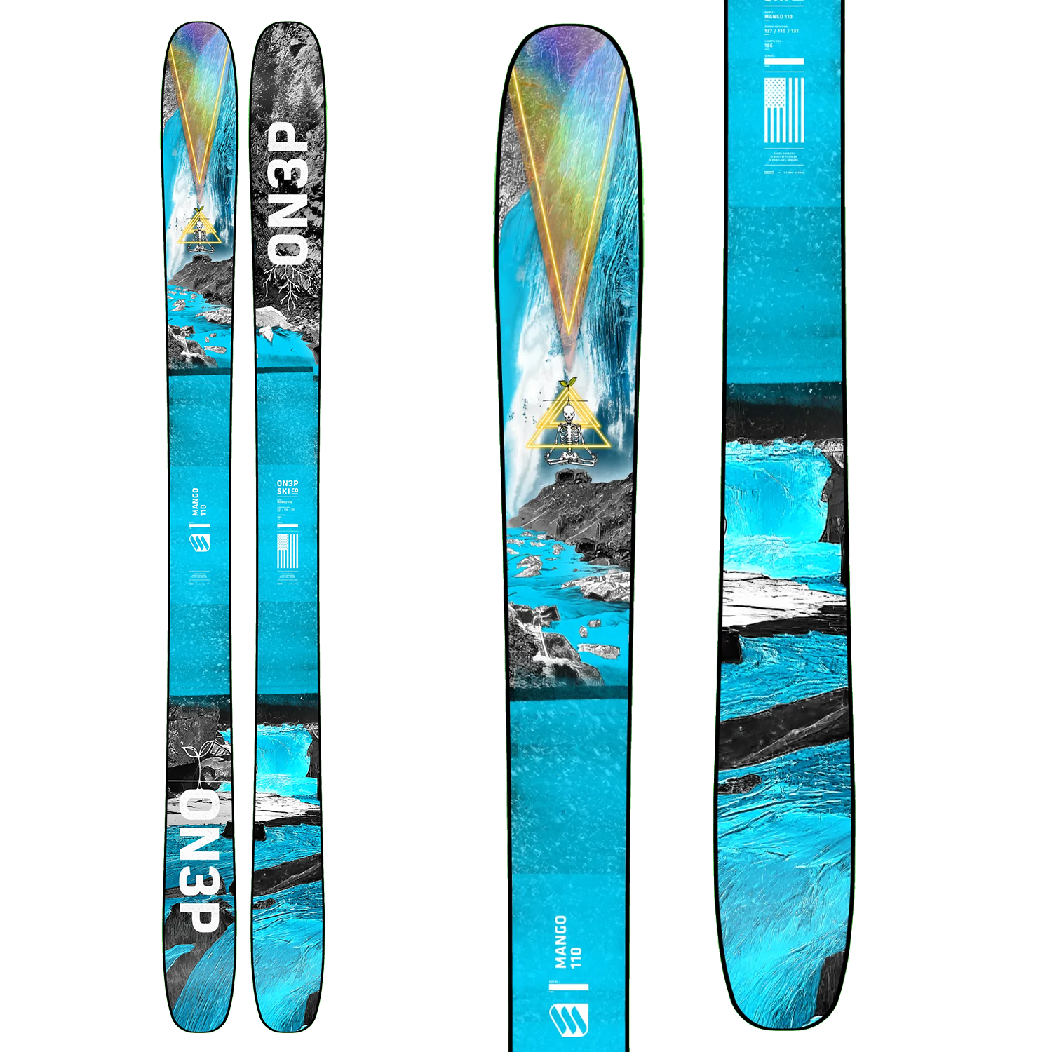 ON3P Mango 110 Skis 2024 | evo