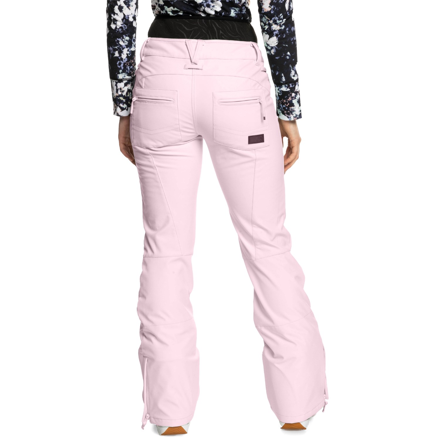 Women's ROXY Rising High Short-Length Shell Snow Pants TRUE BLACK -  (ERJTP03195)