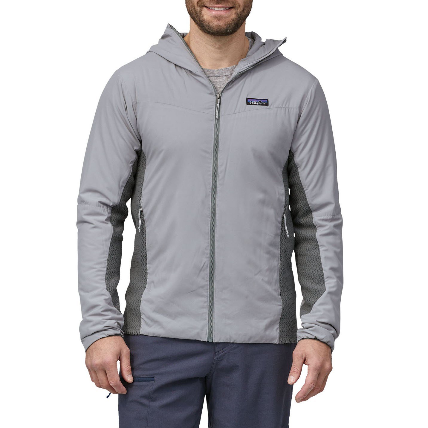 Patagonia Nano Air Light Hybrid Hoody Men s Salt Grey XX Large