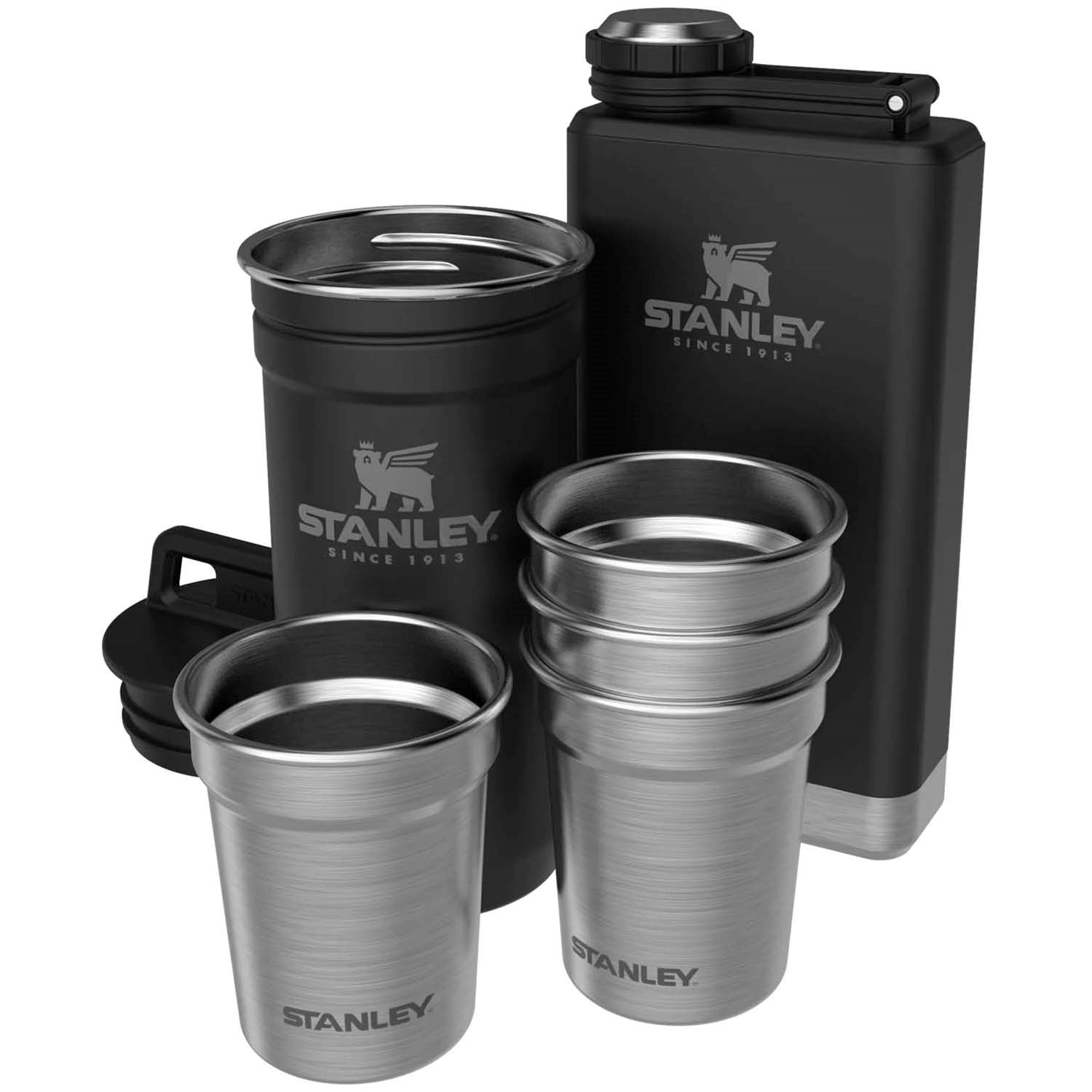 Stanley The Pre-Party Shot Glass + Flask Set