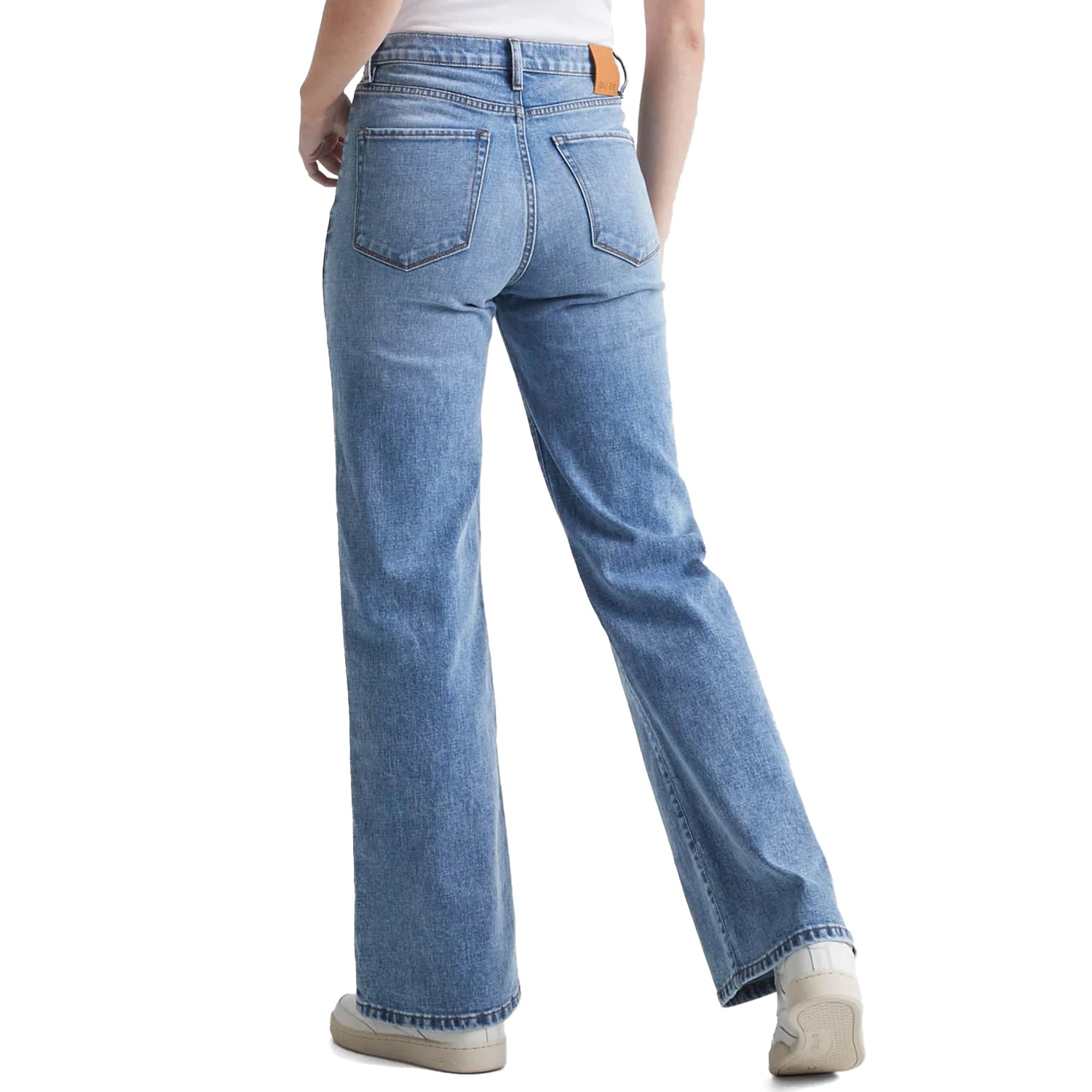 DU/ER Midweight Performance Denim Wide Leg Jeans - Women's