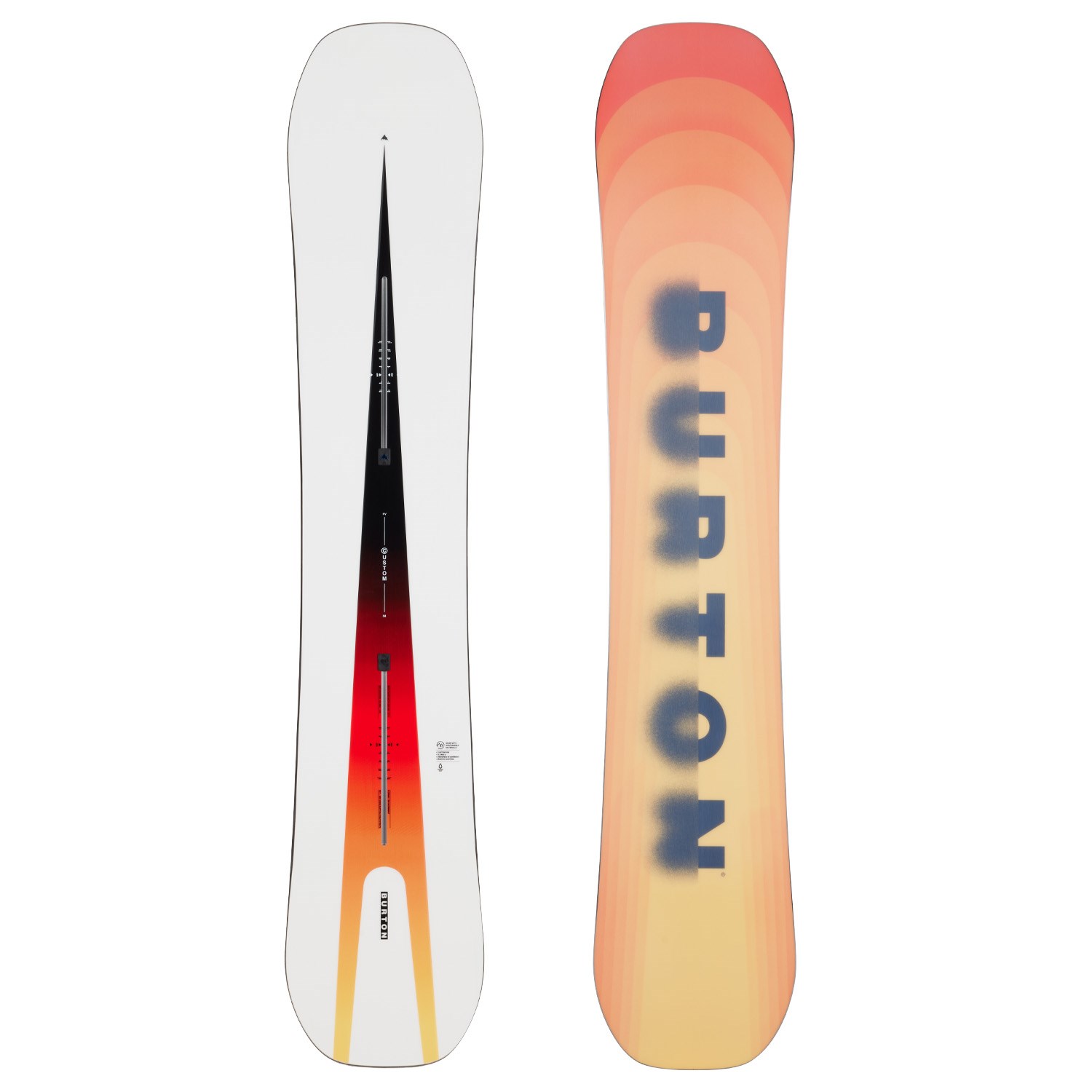 Burton Snowboard Decal [2 PACK] Burton Decal sticker Flying V Custom