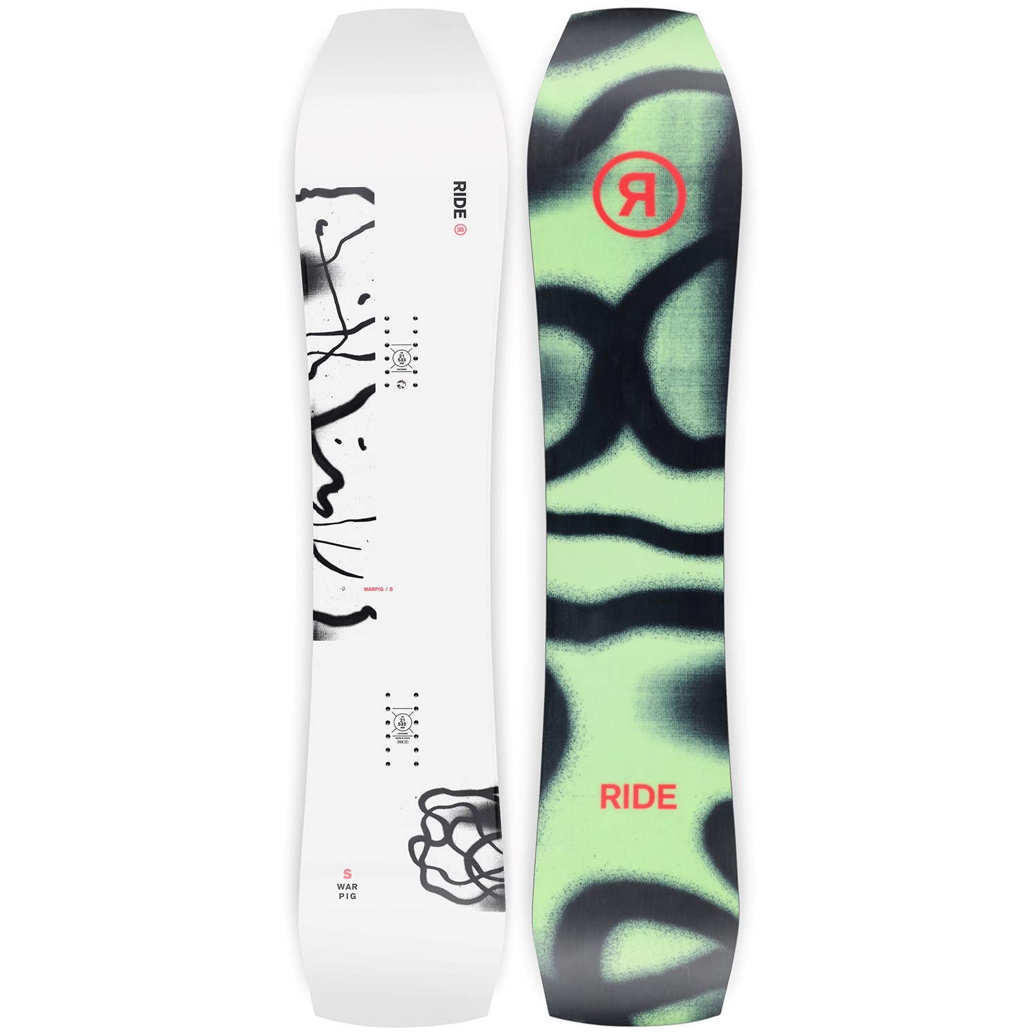 Ride Warpig Snowboard 2024 | evo