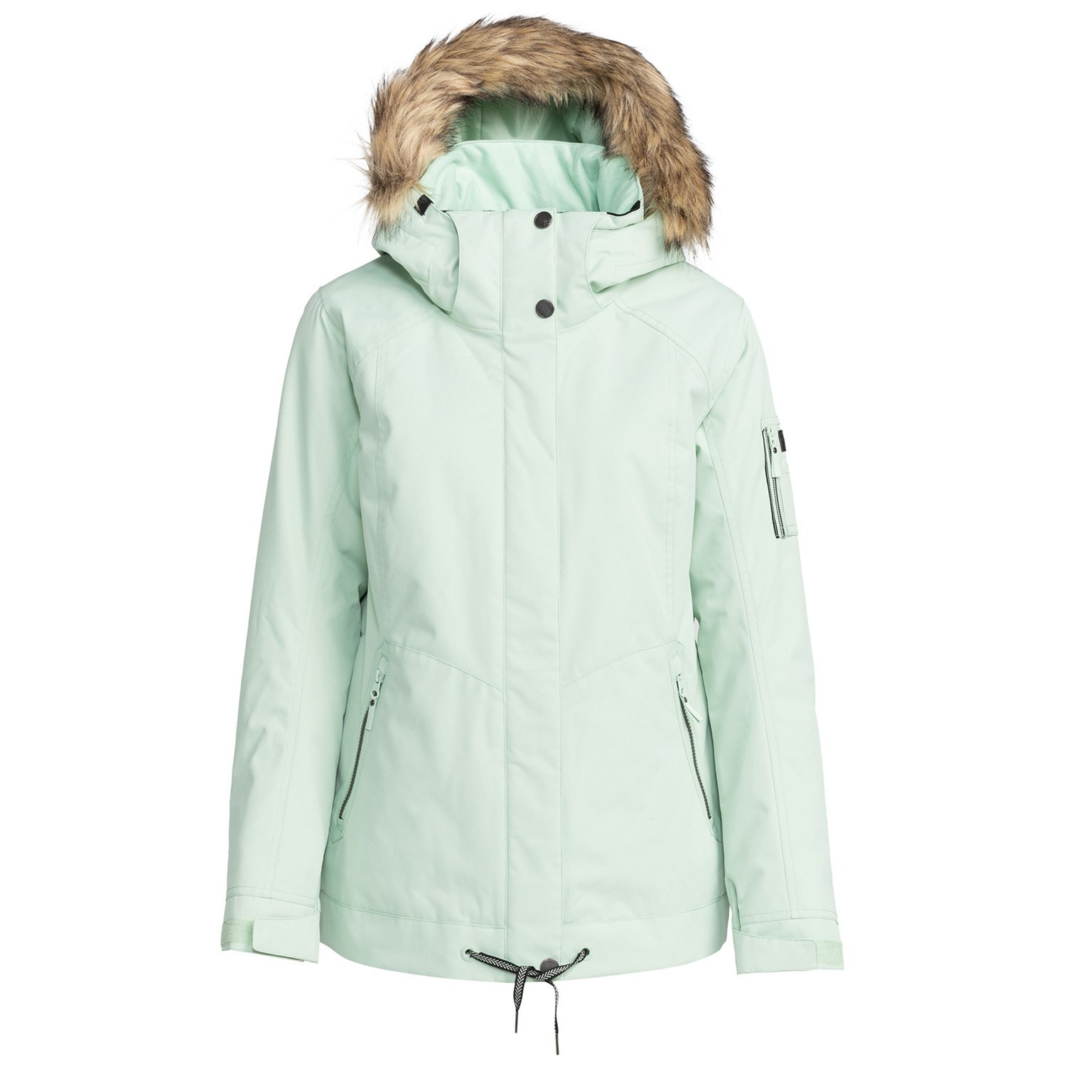  Roxy Women's Shelter Snow Jacket with DryFlight Technology,  Cameo Green, X-Small : Clothing, Shoes & Jewelry