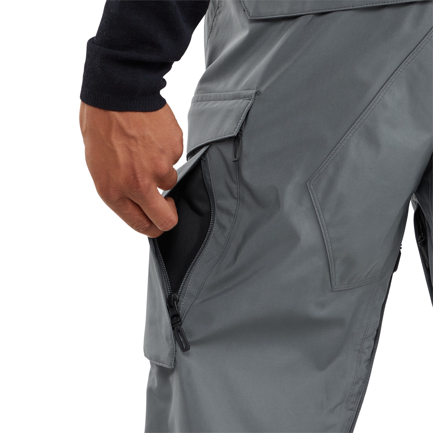 Mens Stone Stretch Gore-Tex Pants - Dark Grey