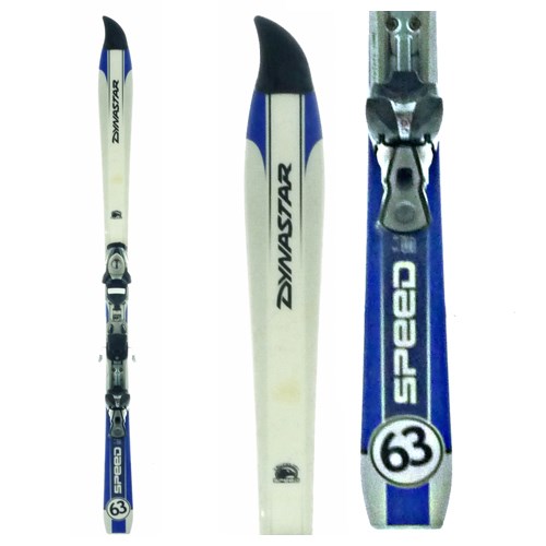 Dynastar Speed 63 Team STC Skis + Bindings - Youth - Used 2004