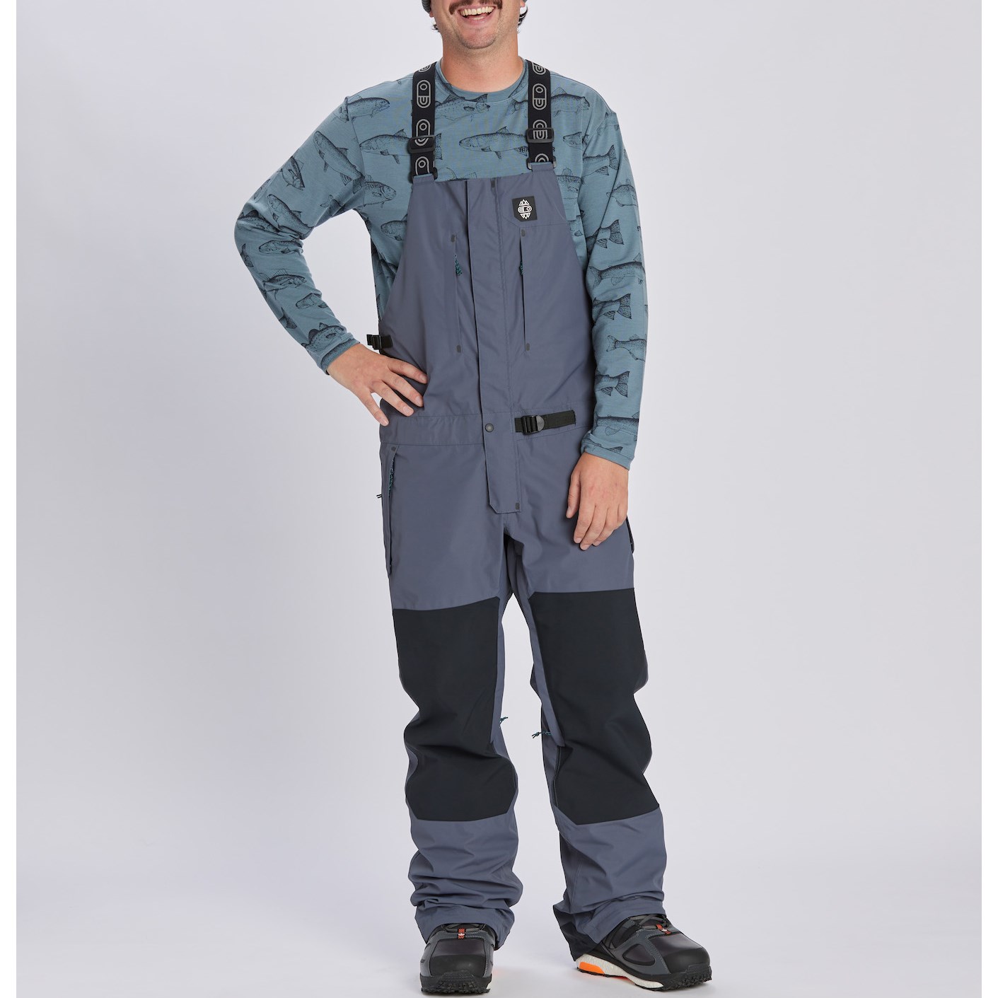 AIRBLASTER STRECH KRILL BIB Mサイズ エアブラスター 【公式通販】