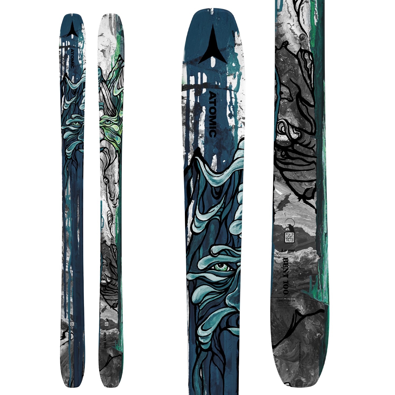 Atomic Bent 100 Skis 2024 - Used | evo