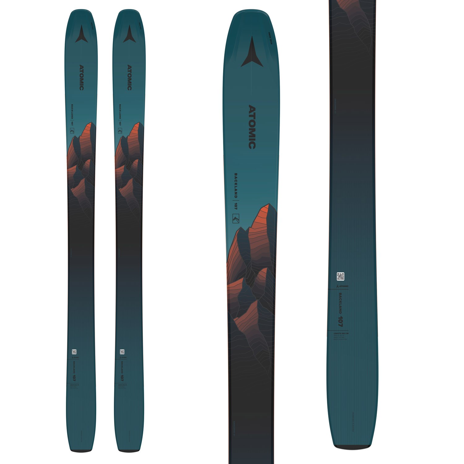 Atomic Backland 107 Skis 2024 | evo