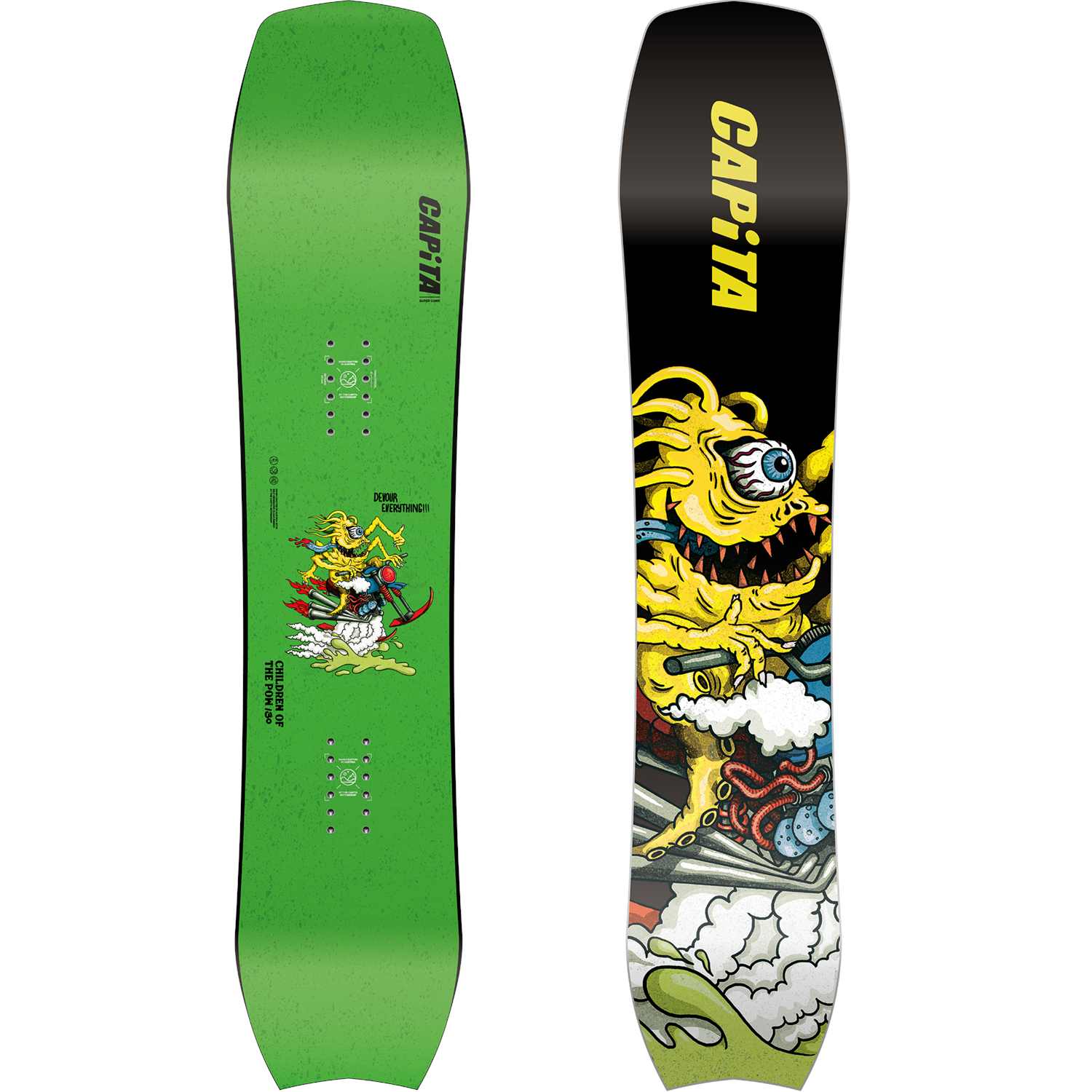 Amazon.com : CAPiTA Jess Kimura Mini Girls Snowboard 125cm