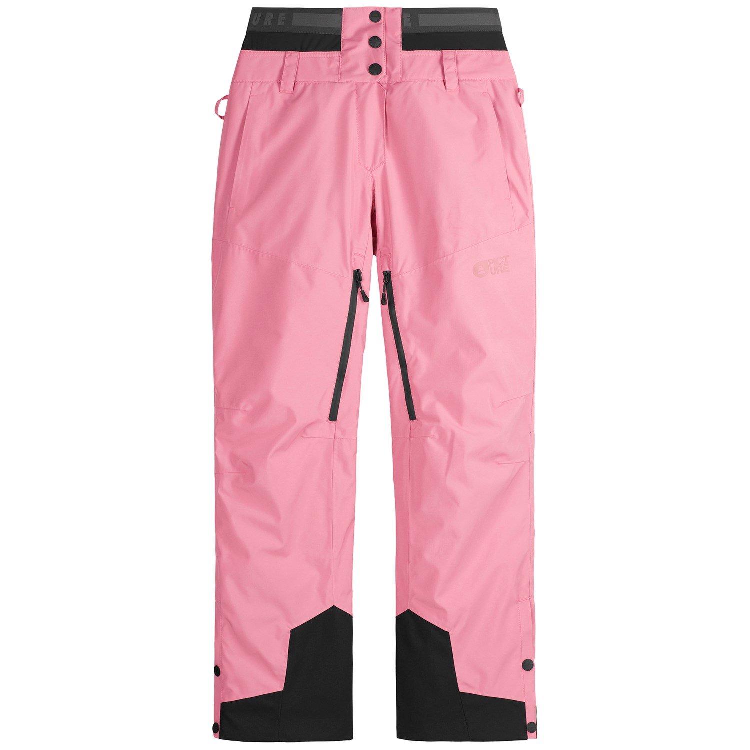 Pink Plus Size Women's Ski Pants - Canada stretch 