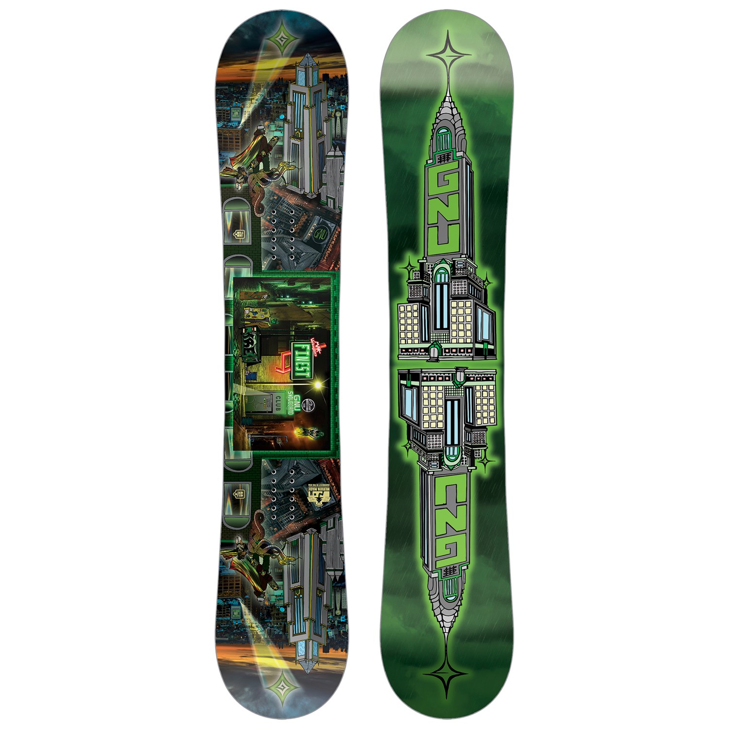 GNU Finest Asym C2X Snowboard 2024 | evo