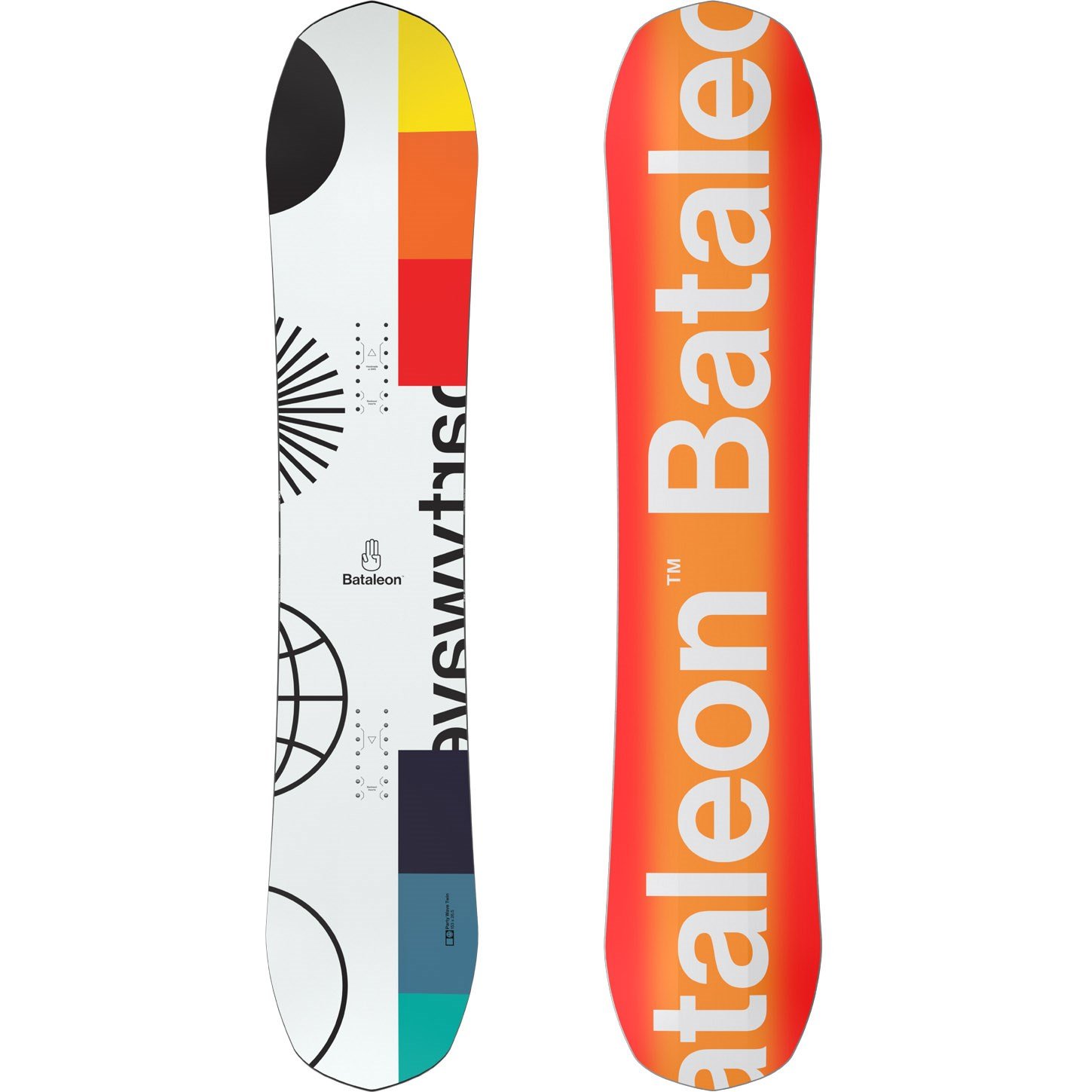 Bataleon Party Wave Twin Snowboard 2024 | evo